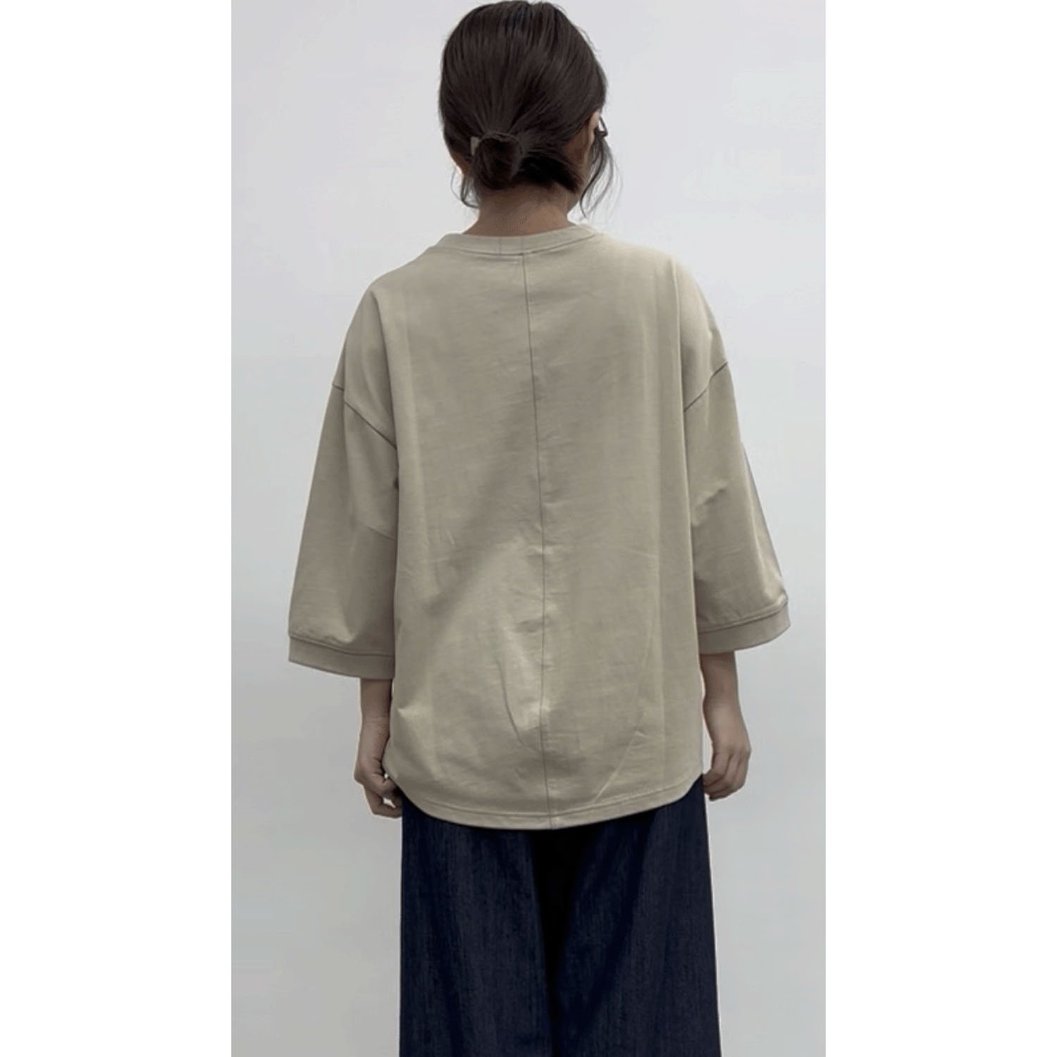 cloche 猫プリント5分袖Tシャツ - 画像9