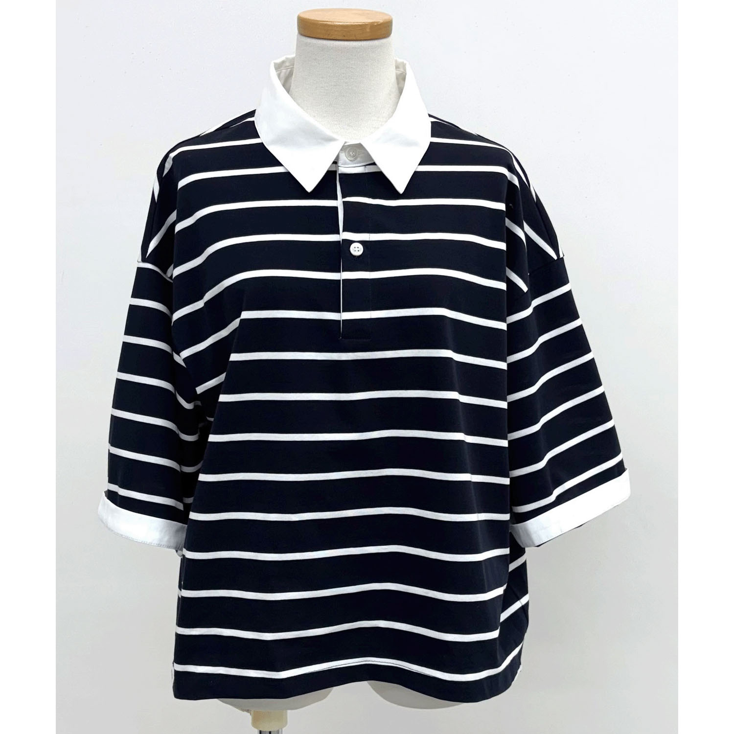cloche ボーダーポロシャツ - 画像7