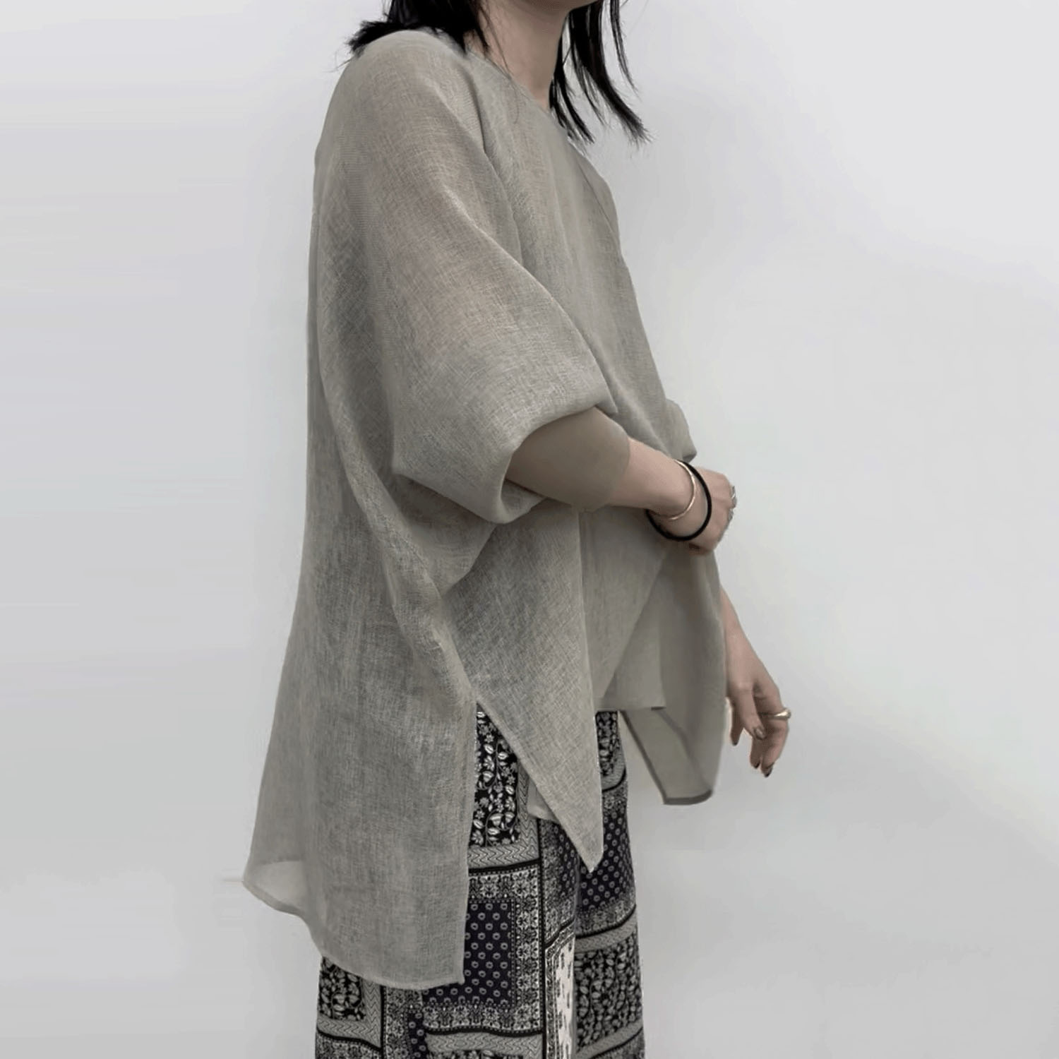 cloche メッシュブラウス - 画像8