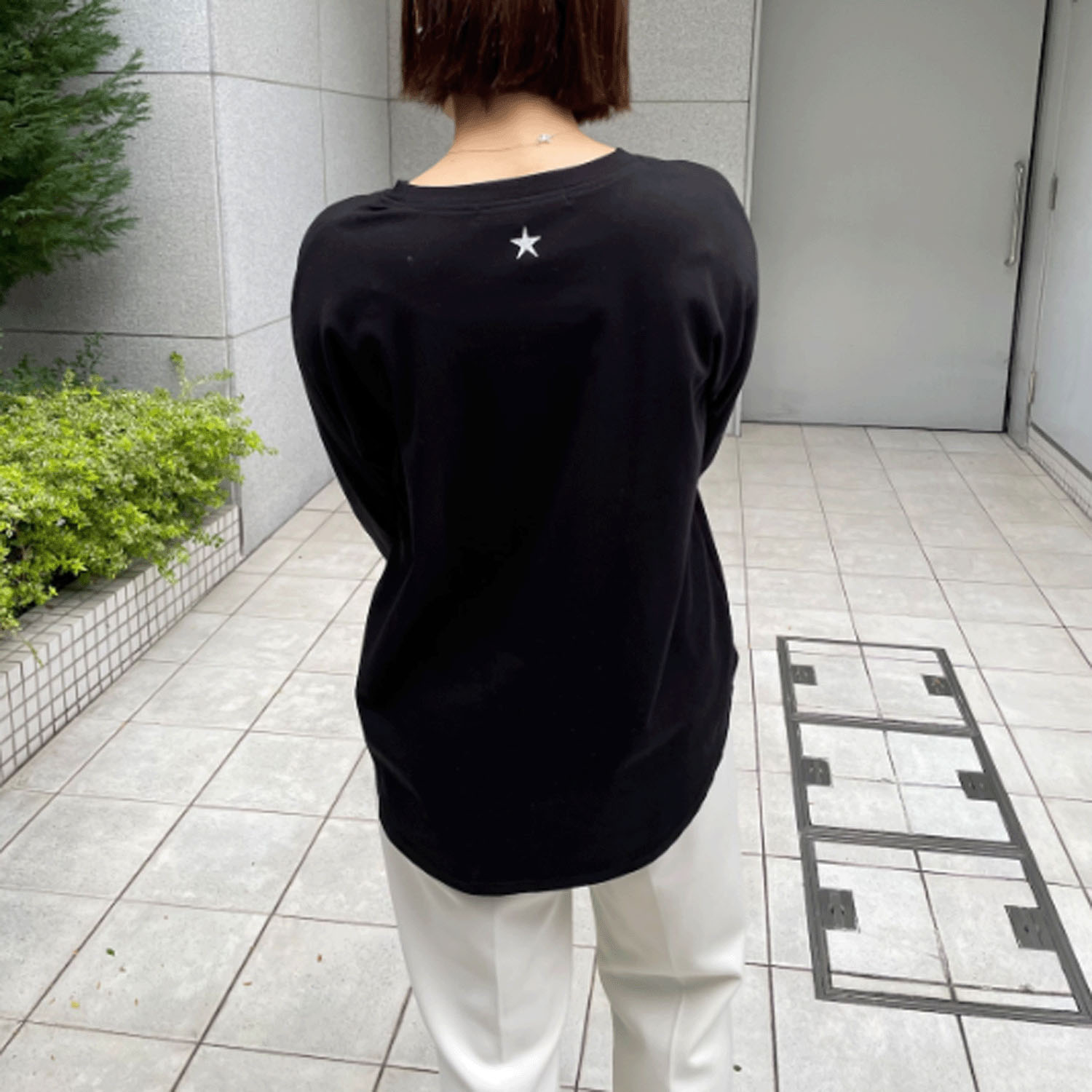 Anna Kerry 星刺繍ロンT