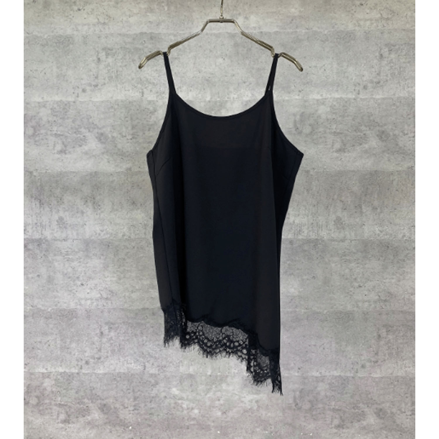 Anna Kerry レースヘムアシンメトリーキャミソール - 画像14