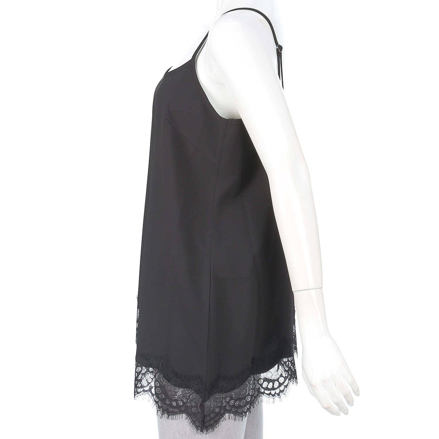 Anna Kerry レースヘムアシンメトリーキャミソール - 画像17