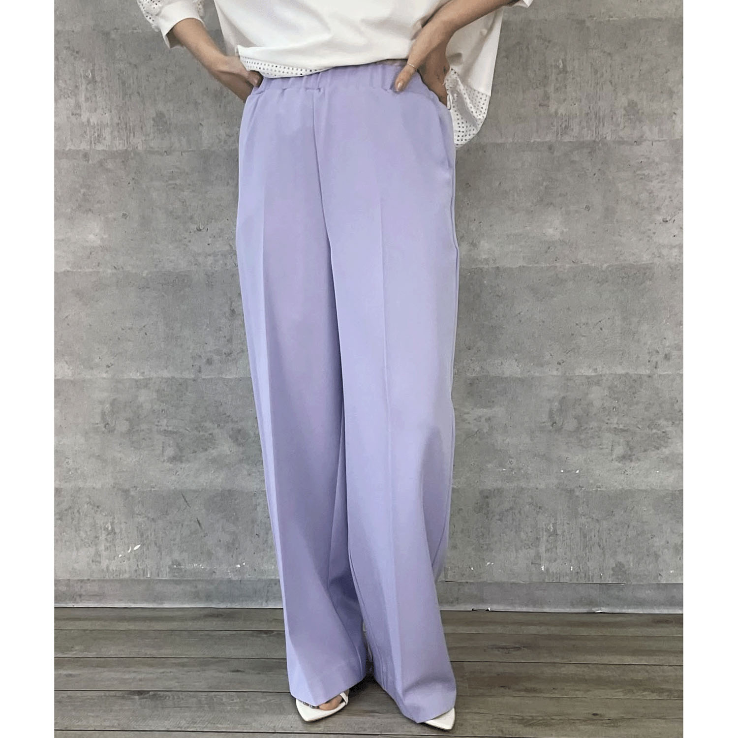 【Insta Live】Anna Kerry サマーワイドストレートパンツ