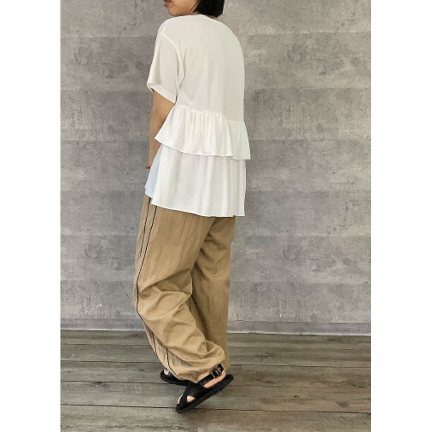 Anna Kerry モダールペプラムトップス - 画像6