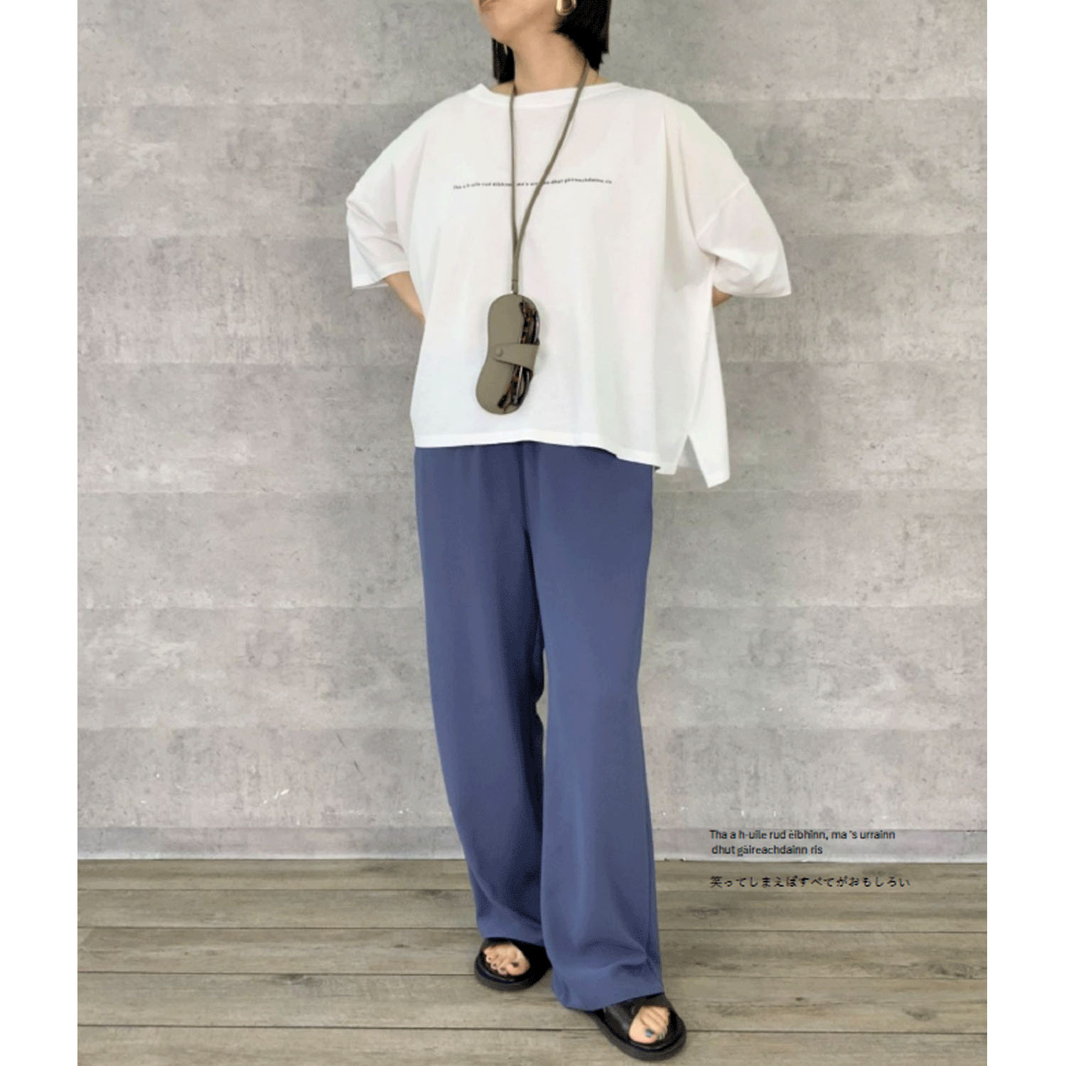 Anna Kerry ロゴTシャツ - 画像3