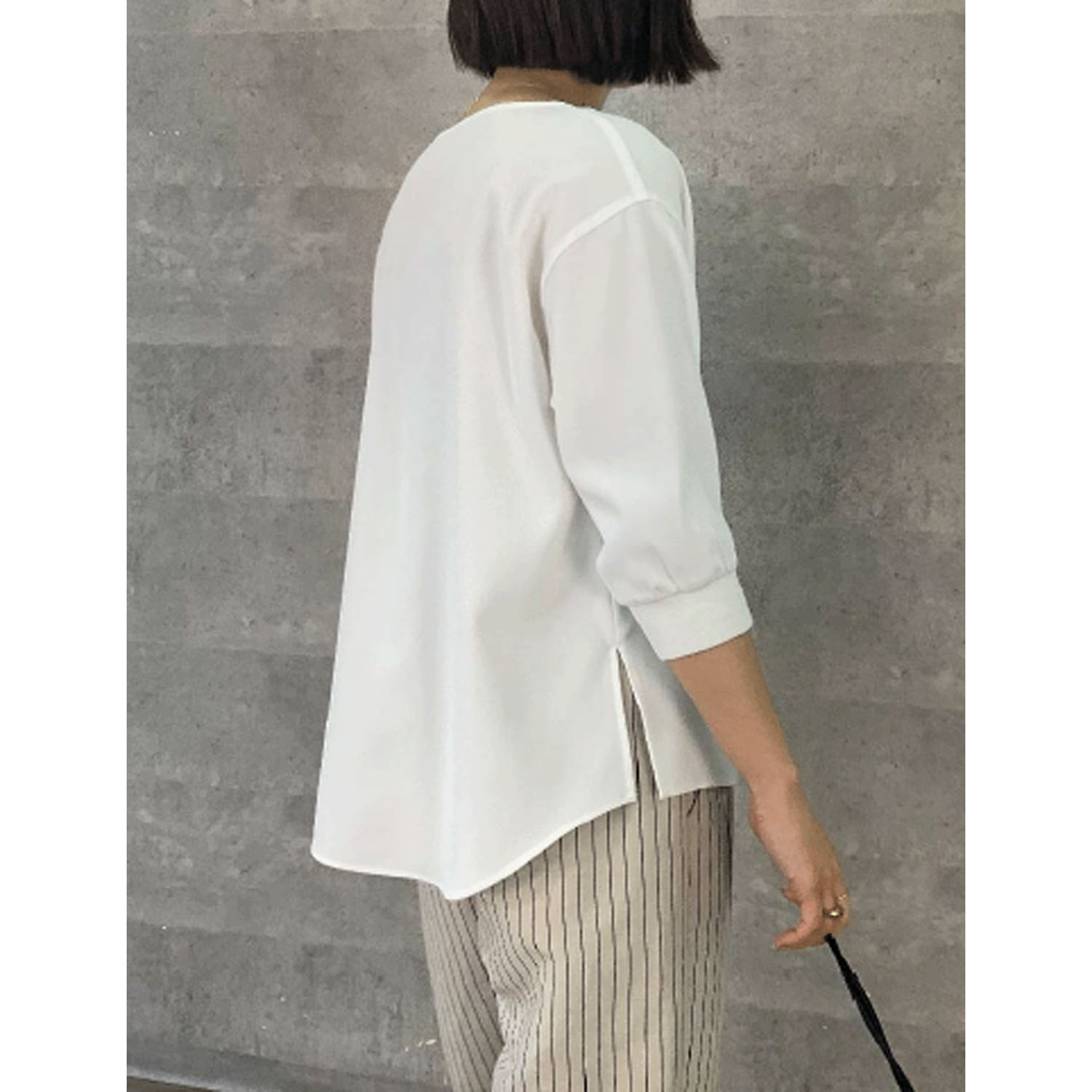 Anna Kerry デシンブラウス - 画像3