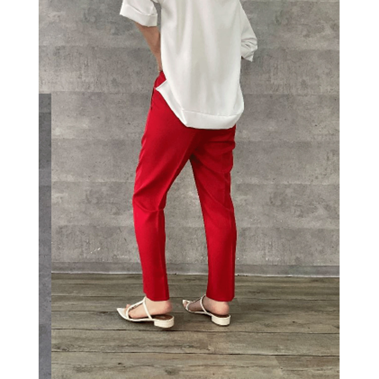 Anna Kerry サマーテーパードパンツ - 画像3