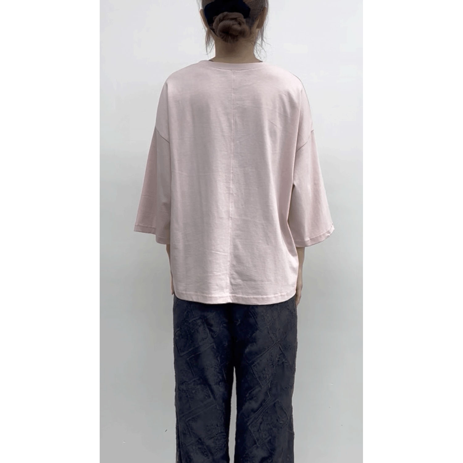 cloche 袖スリットロゴTシャツ - 画像6