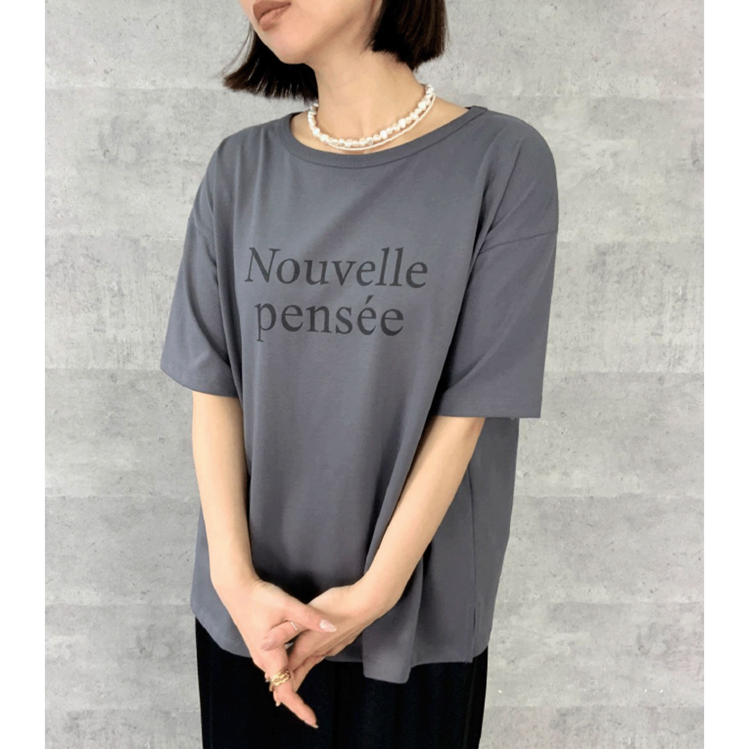 Anna Kerry ロゴTシャツ - 画像2