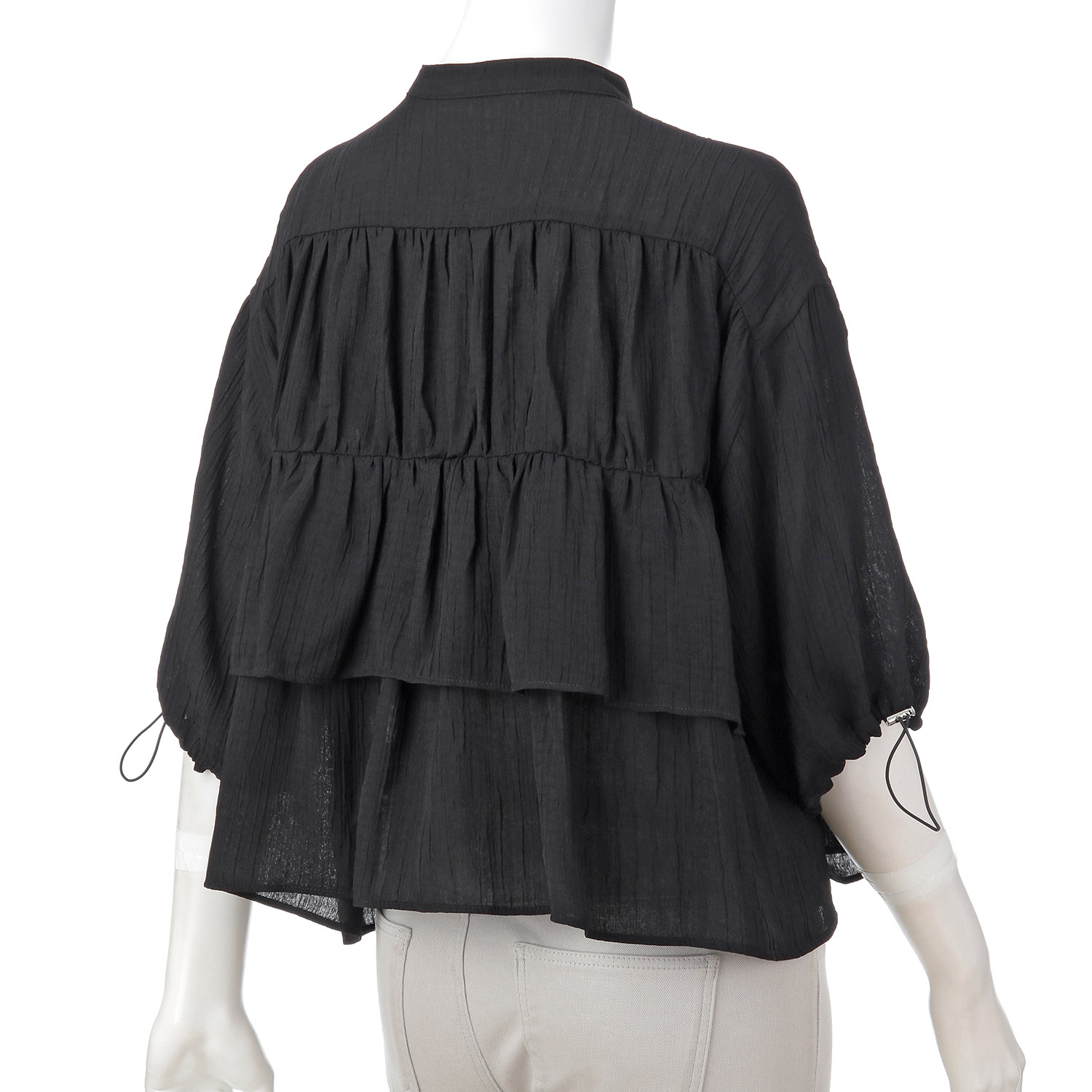 【動画あり】Anna Kerry シアーティアードブラウス - 画像7