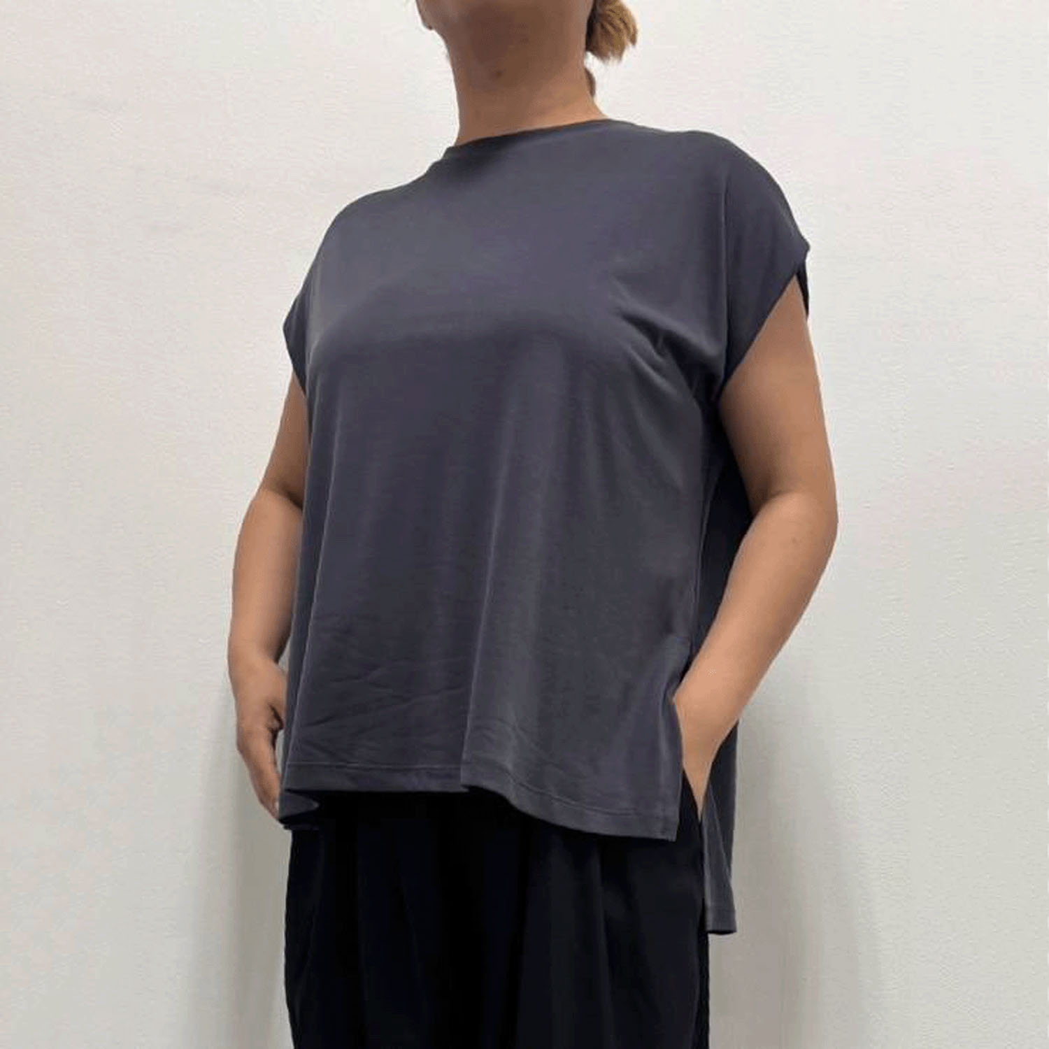 【Insta Live】ROSIEE ソフトな風合いベーシックTシャツ - 画像2