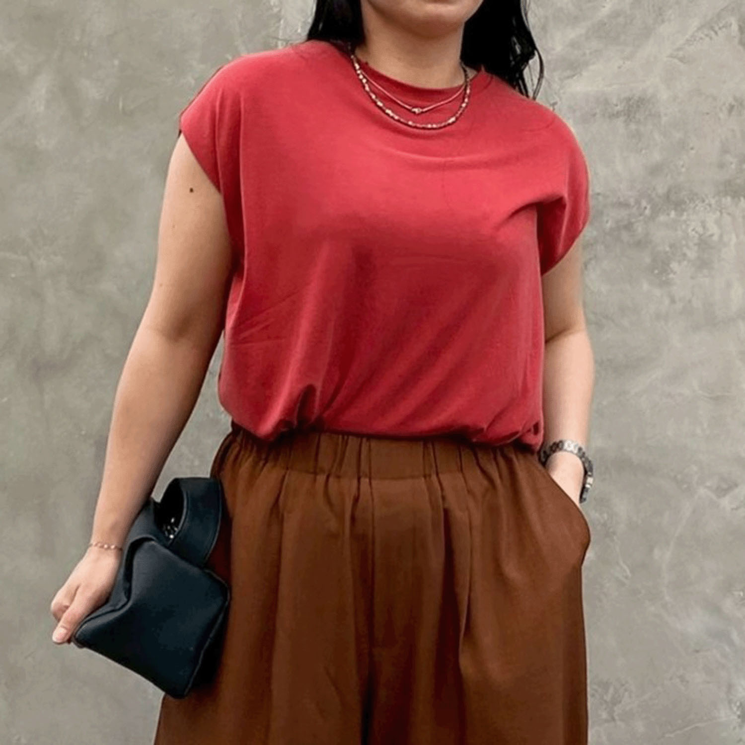 【Insta Live】ROSIEE ソフトな風合いベーシックTシャツ - 画像13