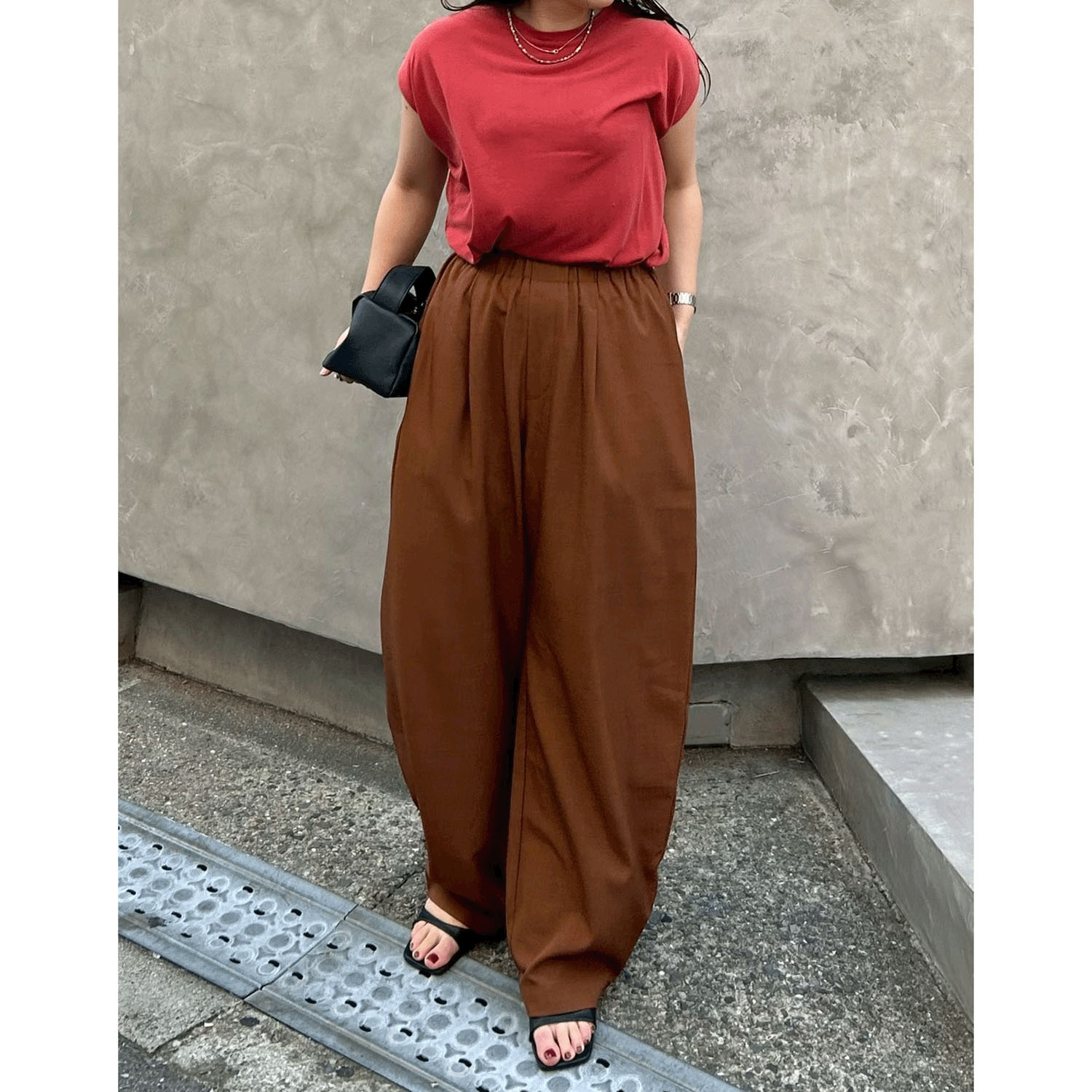 【Insta Live】ROSIEE ソフトな風合いベーシックTシャツ - 画像17