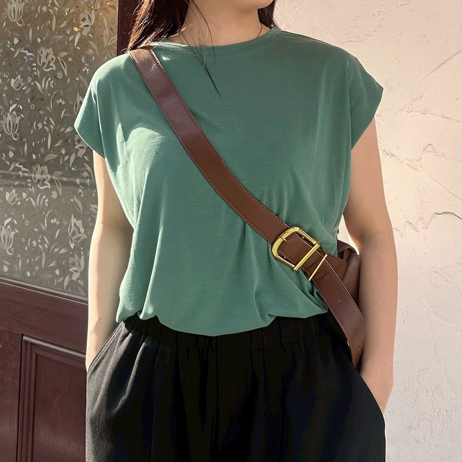 【Insta Live】ROSIEE ソフトな風合いベーシックTシャツ - 画像20