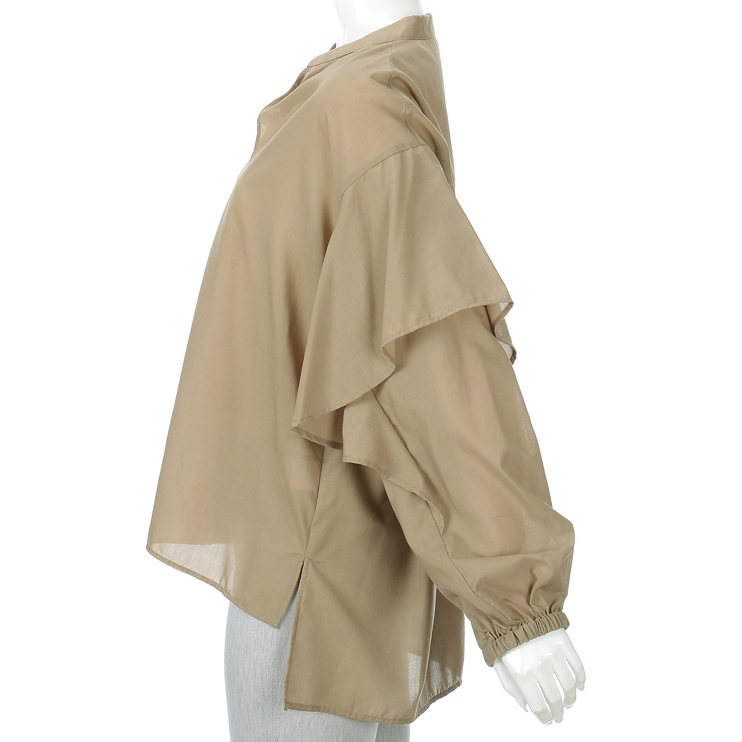 CLOCHE スキッパー衿ブラウス - 画像9