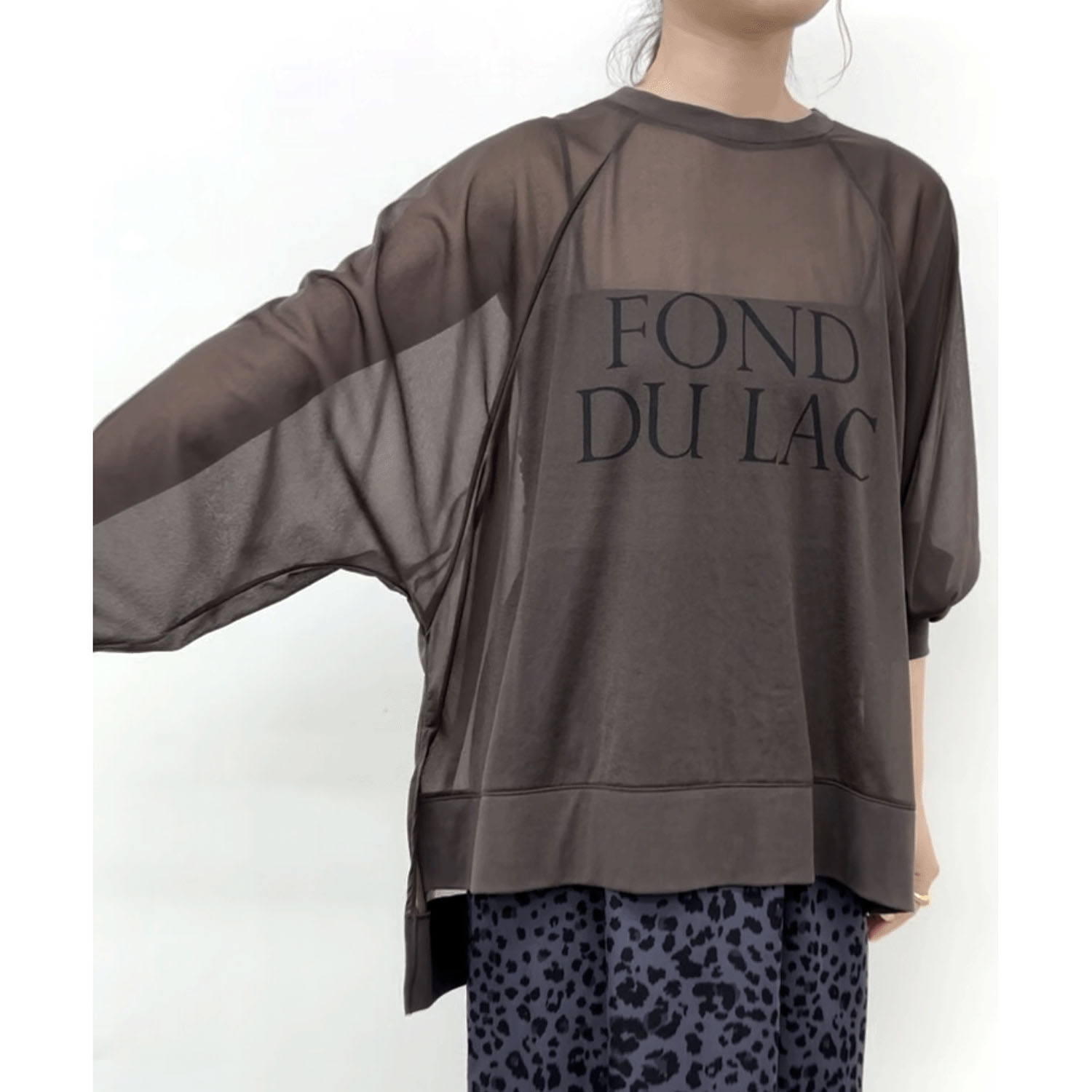 CLOCHE ドルマンロゴトップス - 画像2