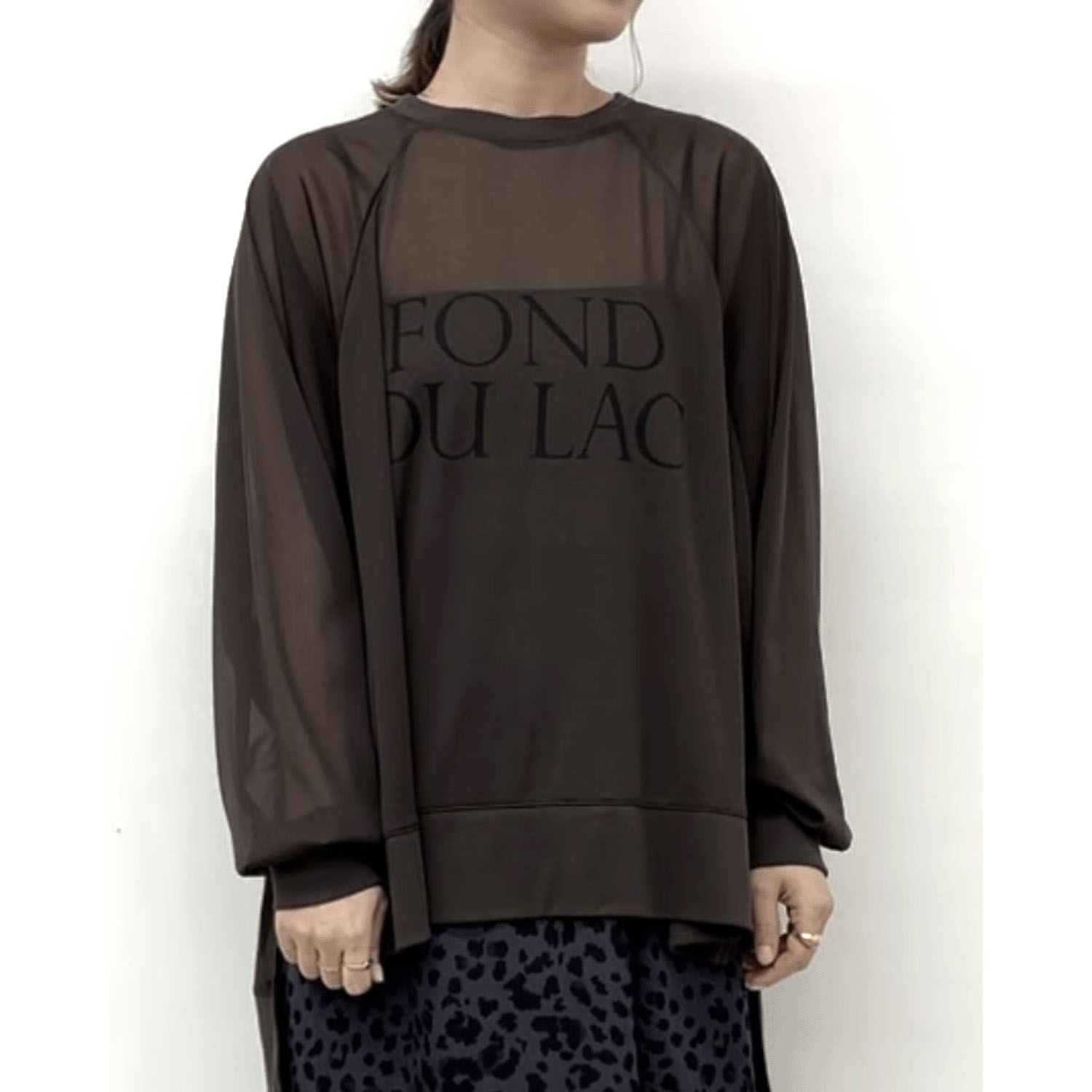 CLOCHE ドルマンロゴトップス - 画像1