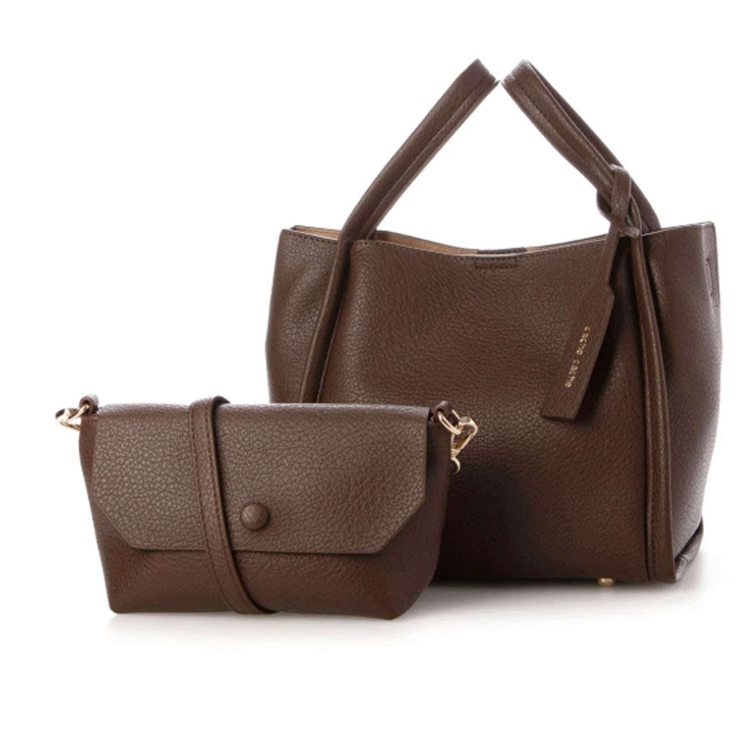 【エトネット限定】cachecache ミニショルダー付ソフトレザー調ミニバッグ - 画像33