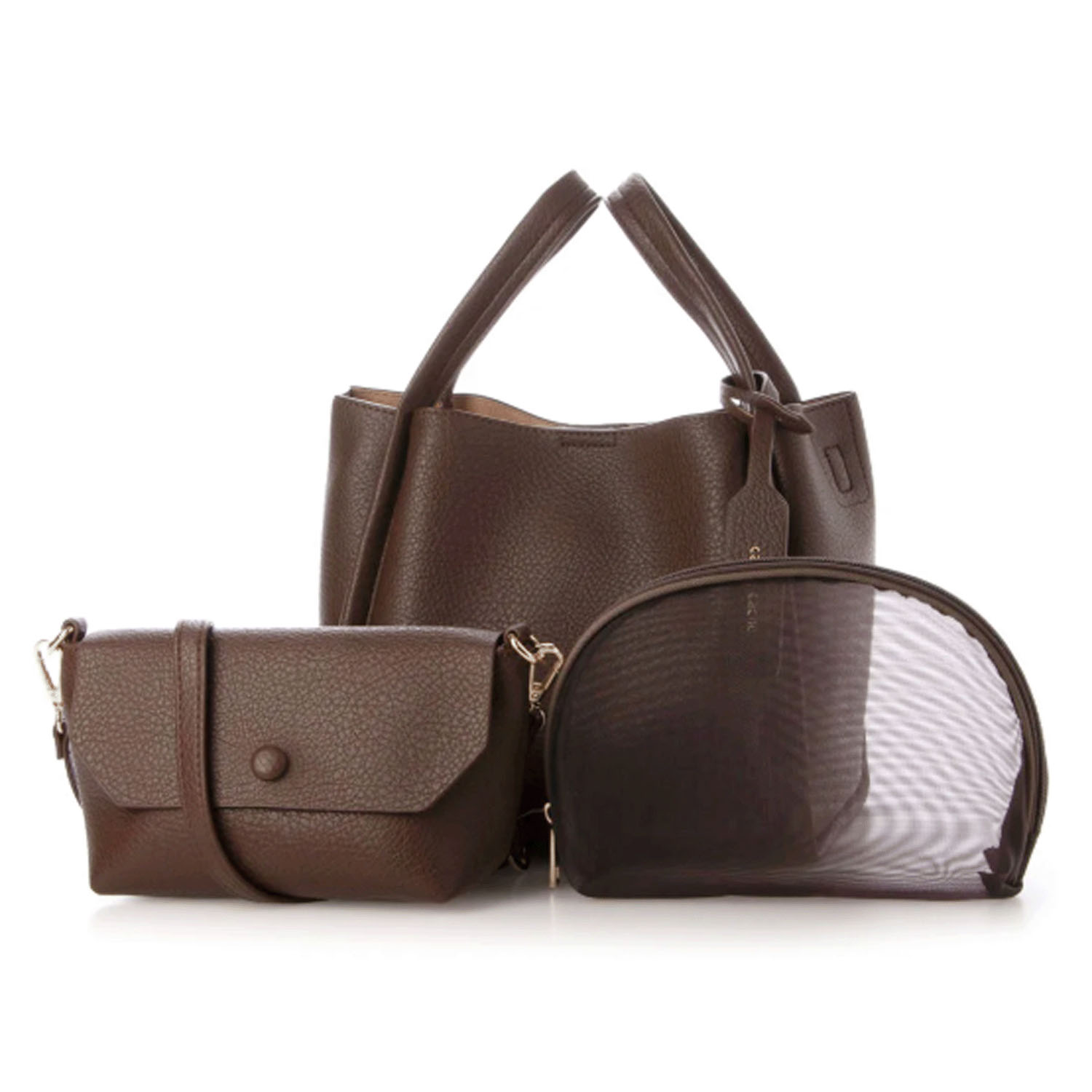 【エトネット限定】cachecache ミニショルダー付ソフトレザー調ミニバッグ - 画像35