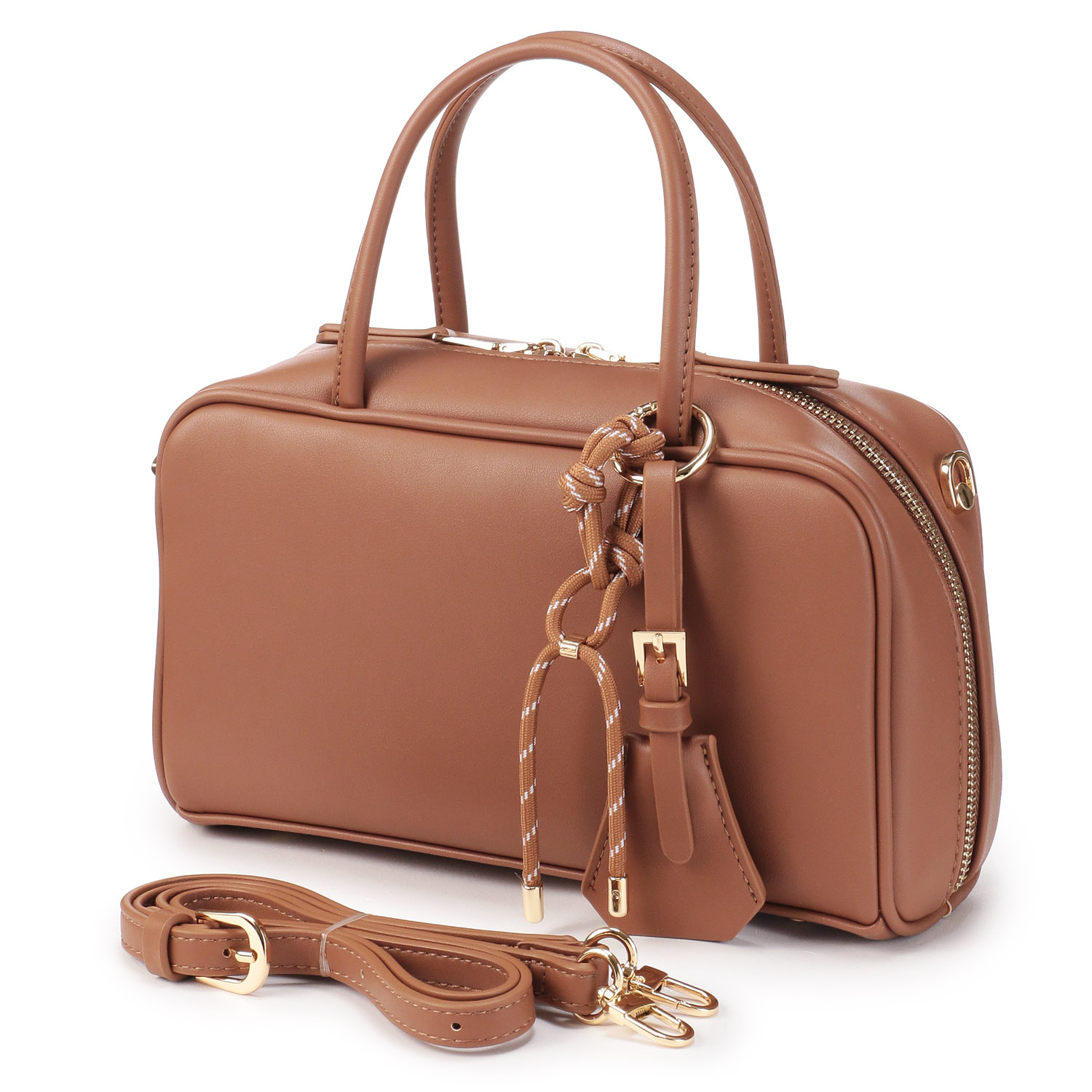 【InstaLive】cachecache チャーム付横長ボストン - 画像11