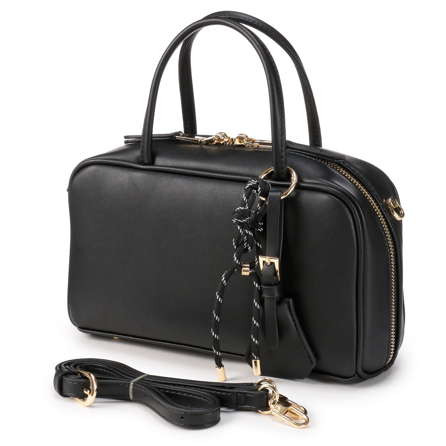 【InstaLive】cachecache チャーム付横長ボストン - 画像8