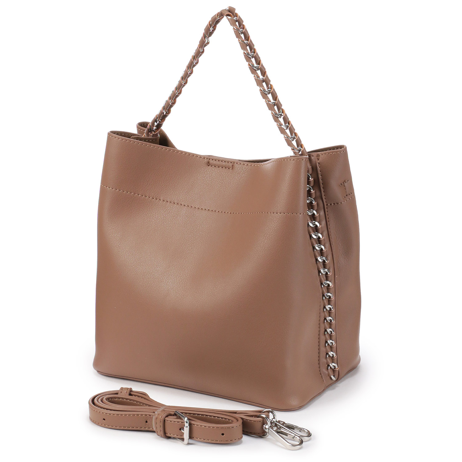 【Insta Live】cachecache サイドチェーンかがりミニトート - 画像8