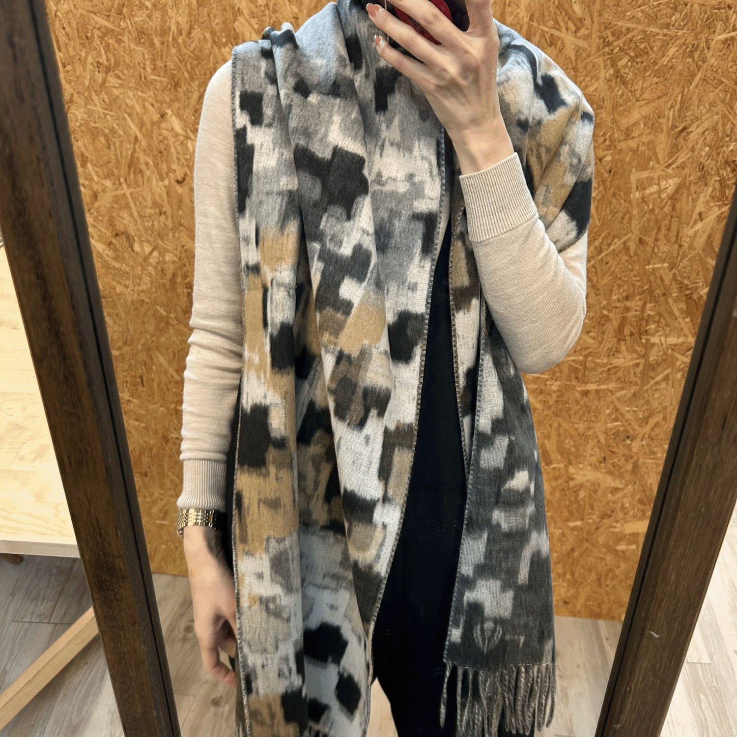 【Insta Live】スタークラフト 多色使いストール - 画像2