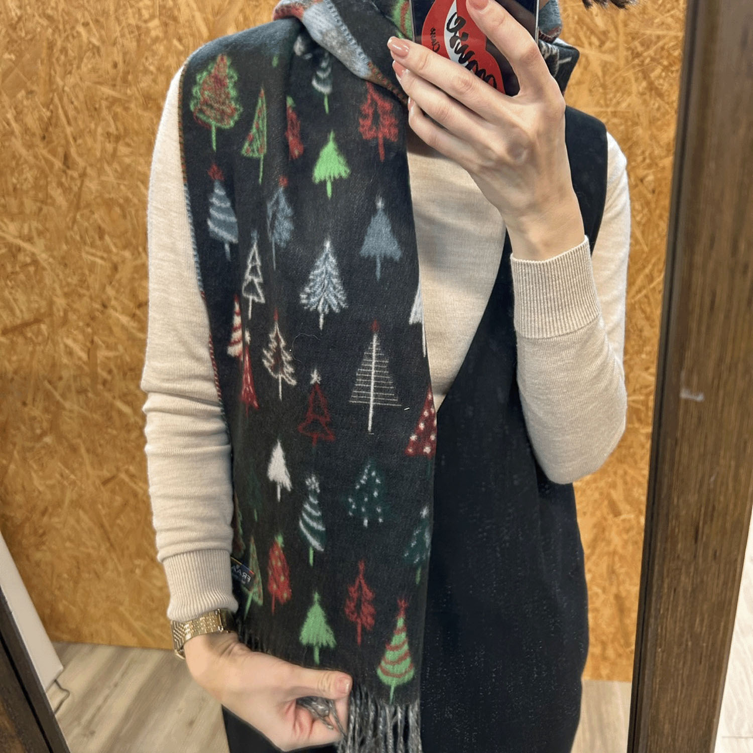 スタークラフト ツリー柄ストール - 画像4