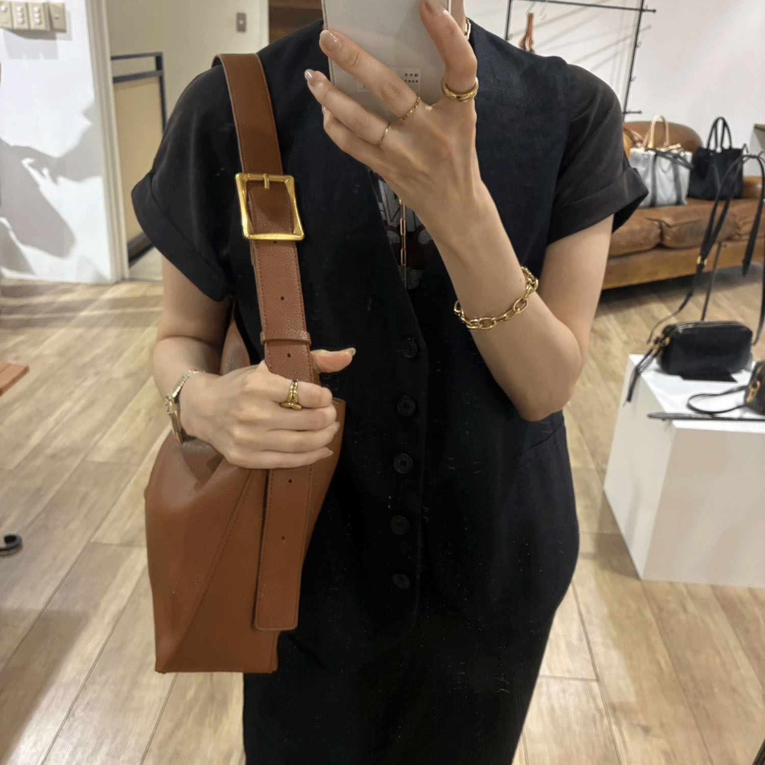 cachecache バックルディテールワンショルダー - 画像17