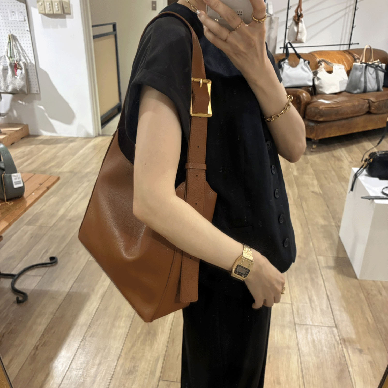 cachecache バックルディテールワンショルダー - 画像19