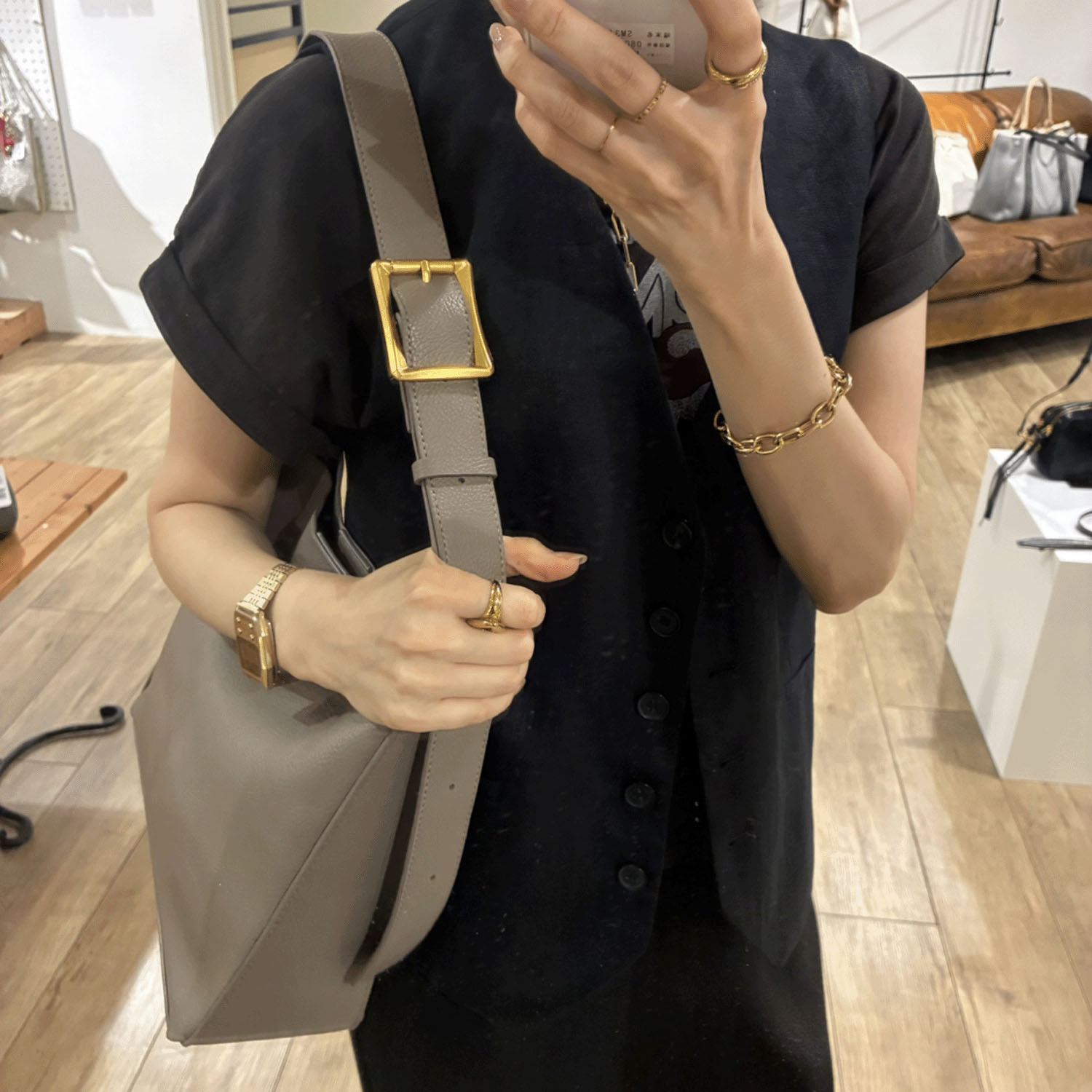 cachecache バックルディテールワンショルダー - 画像7