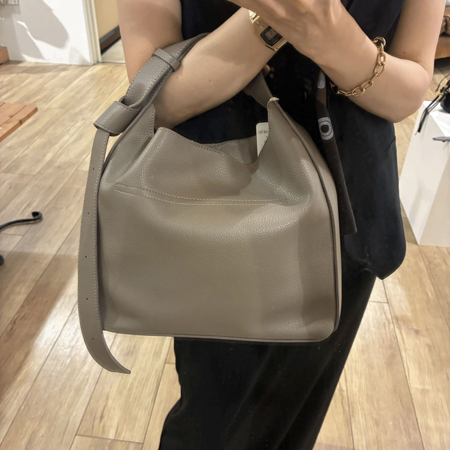 cachecache バックルディテールワンショルダー