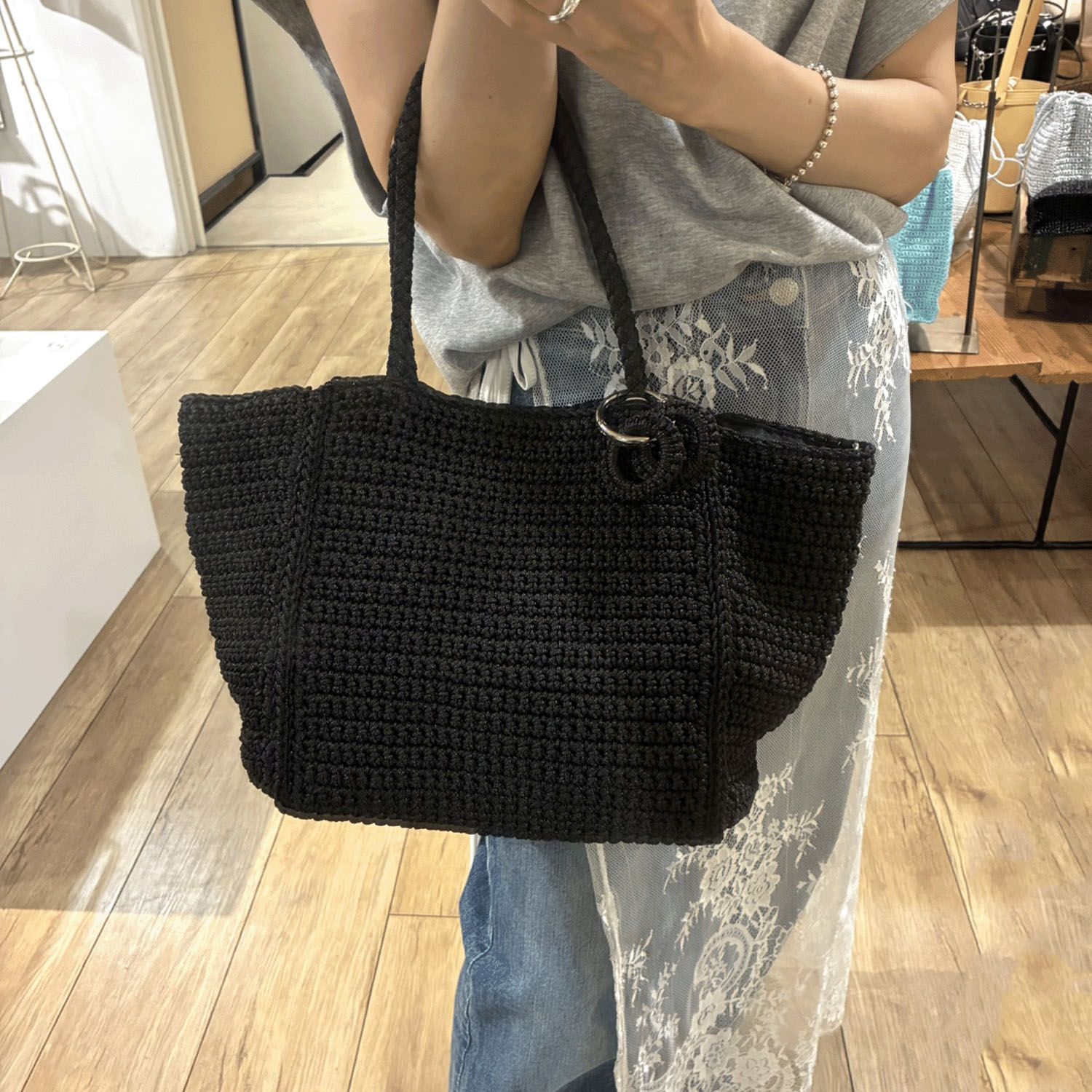 cachecache ベーシッククロッシェトート - 画像6