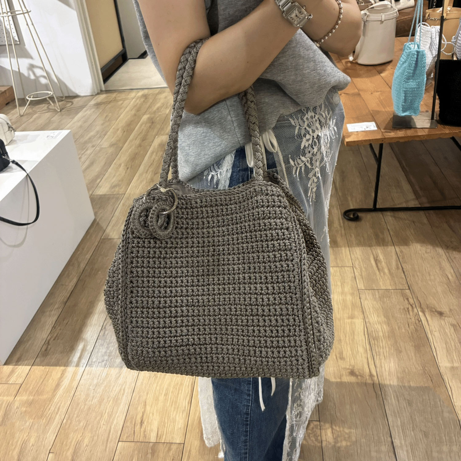 cachecache ベーシッククロッシェトート