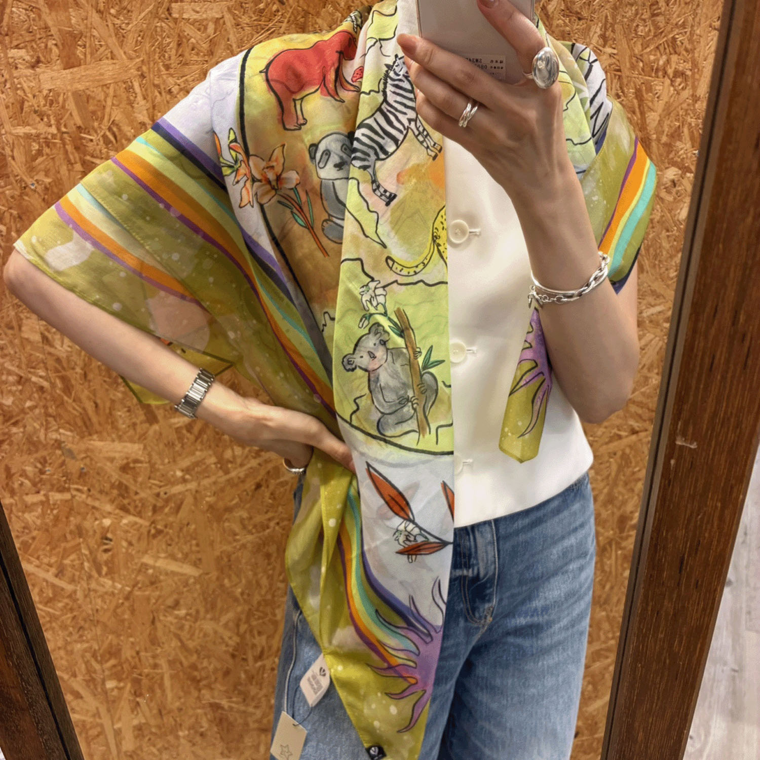 スタークラフト スクウェアスカーフ - 画像1