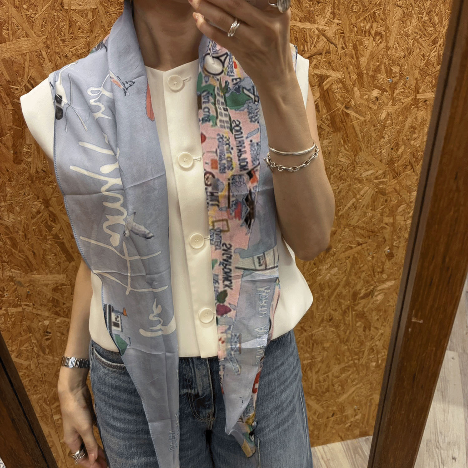 スタークラフト ひし形スカーフ - 画像2