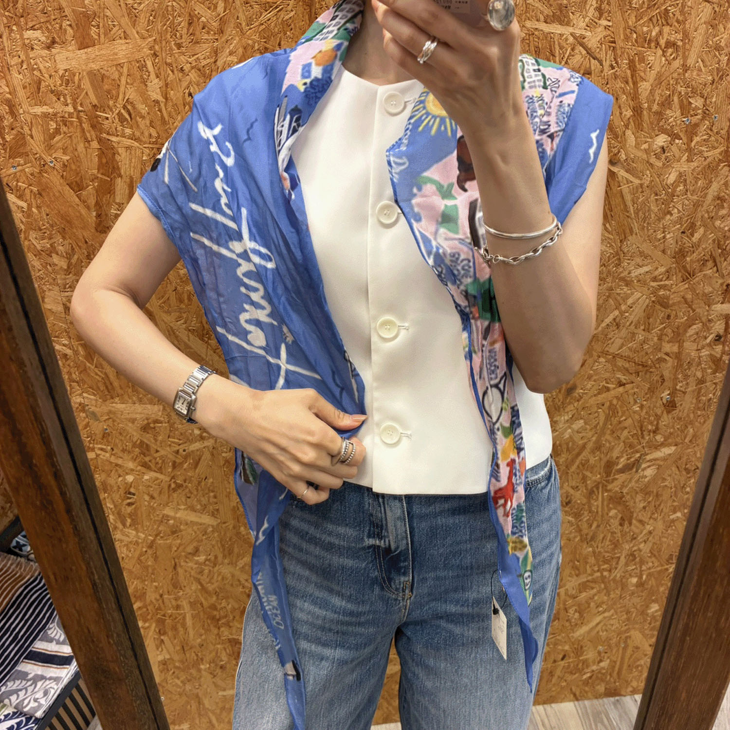 スタークラフト ひし形スカーフ - 画像1