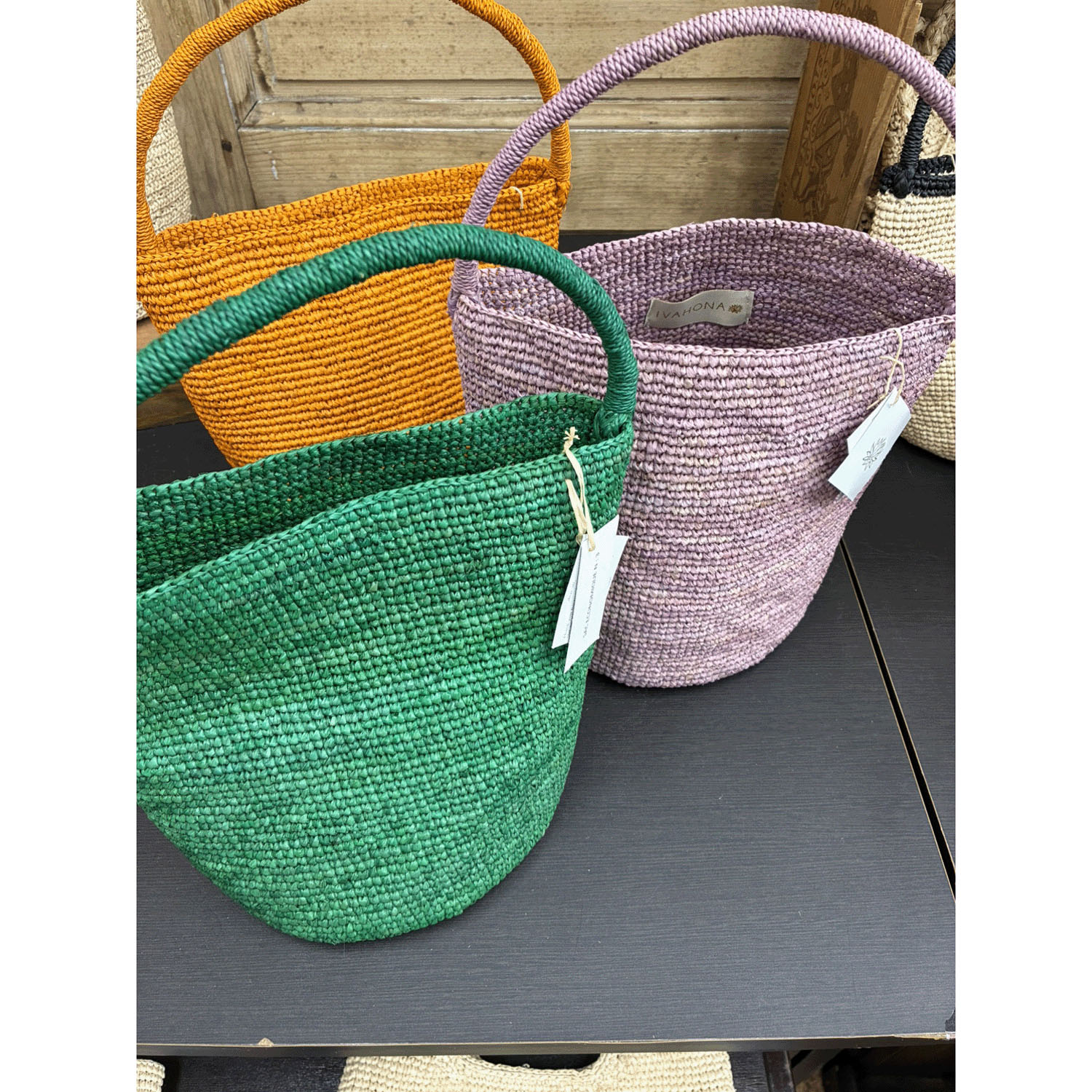 【Insta Live】IVAHONA インポートカゴバッグNO．3 - 画像3