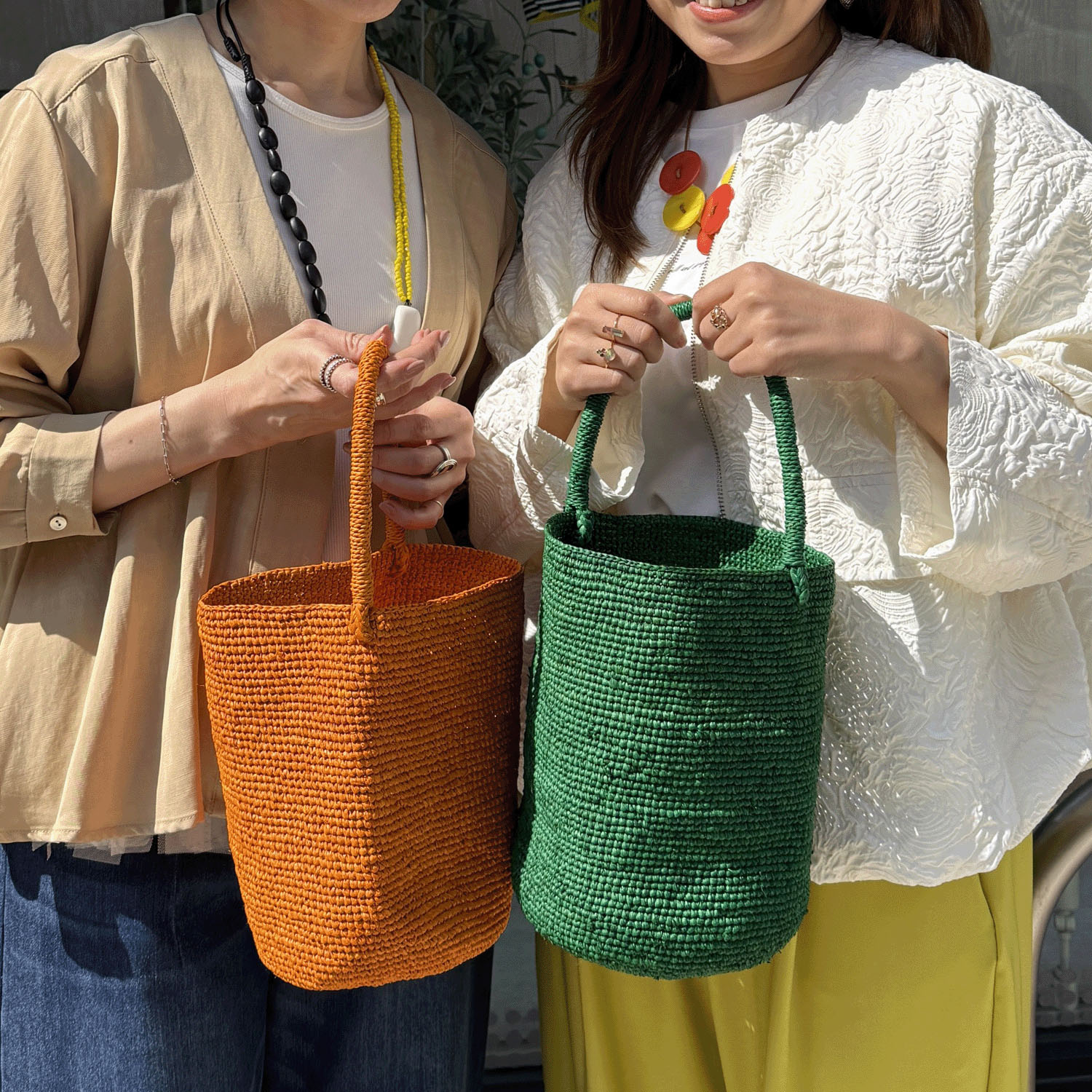 【Insta Live】IVAHONA インポートカゴバッグNO．3