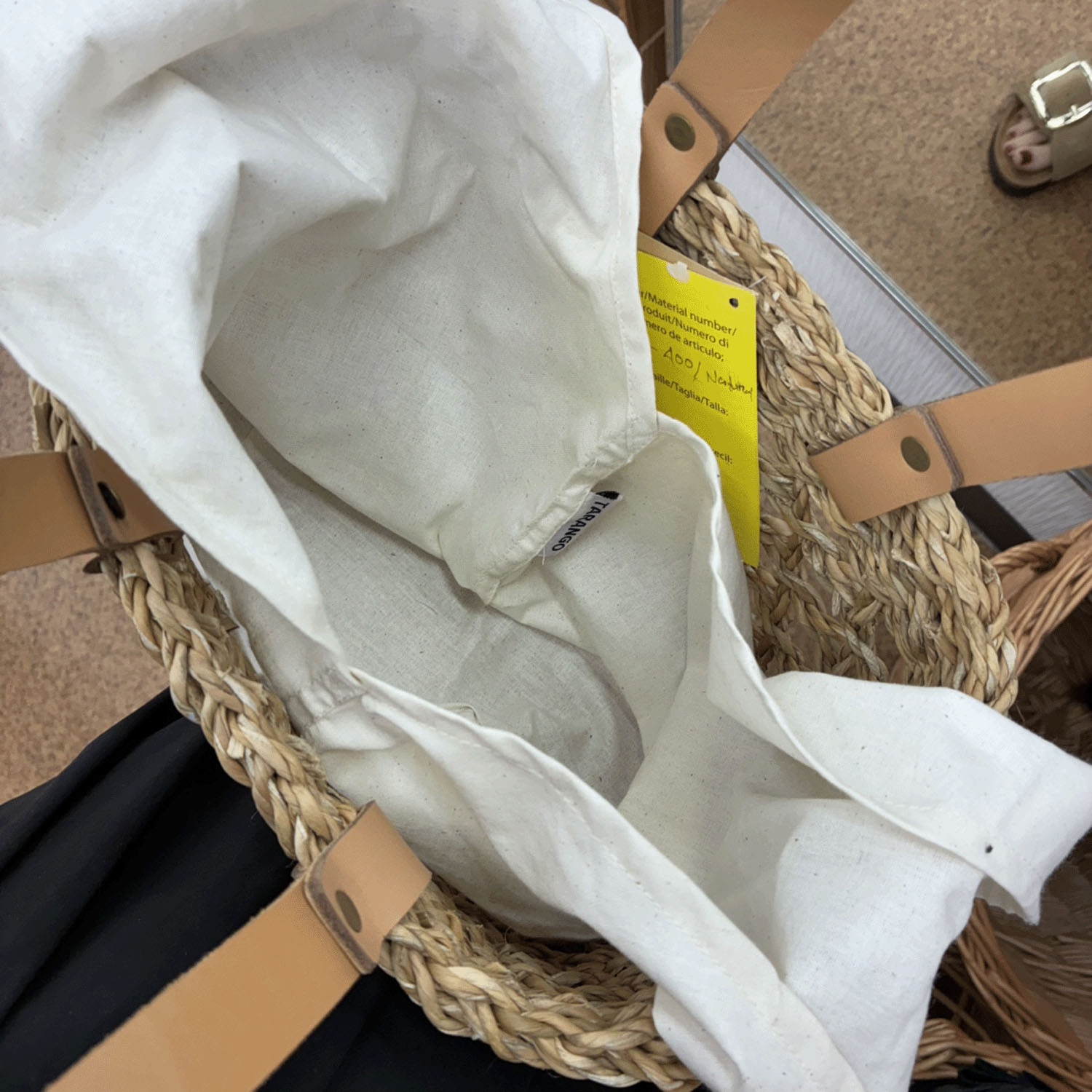 TARANGO HOGLA インポートカゴバッグ - 画像7