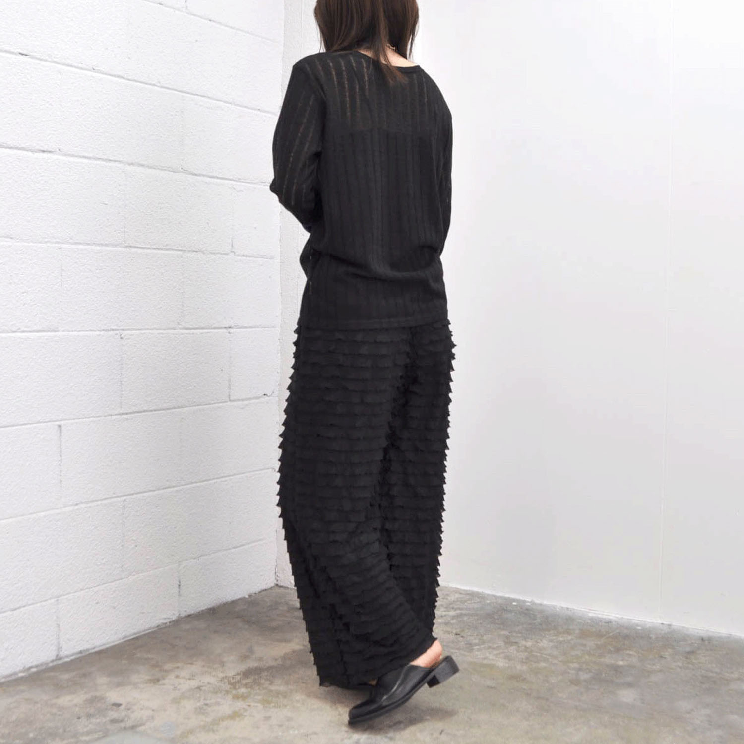 【Insta Live動画あり】SEVEN SENSE フリルパンツ - 画像9