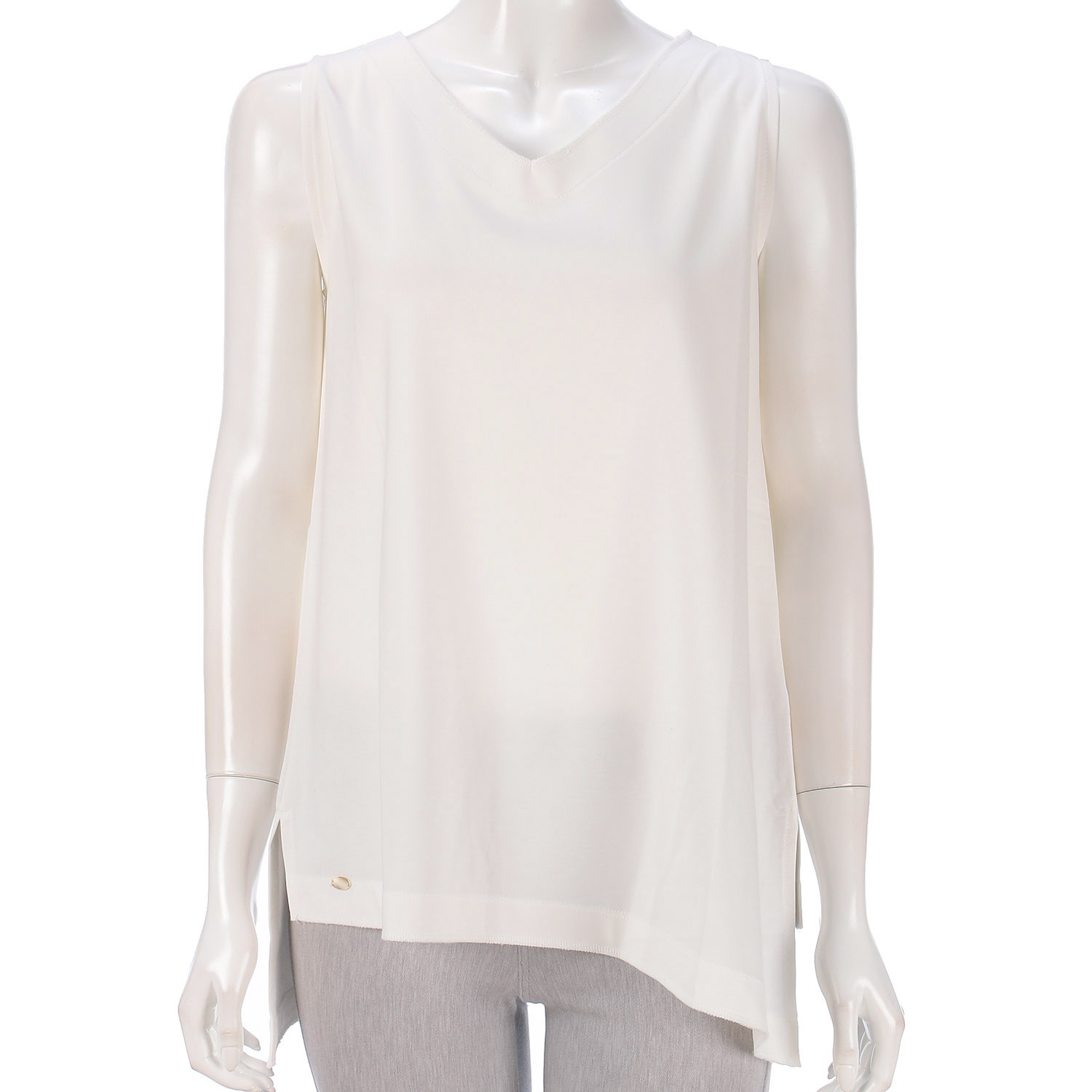 SEVEN SENSE 脇高！重ね着にも使えるアシメタンク - 画像11