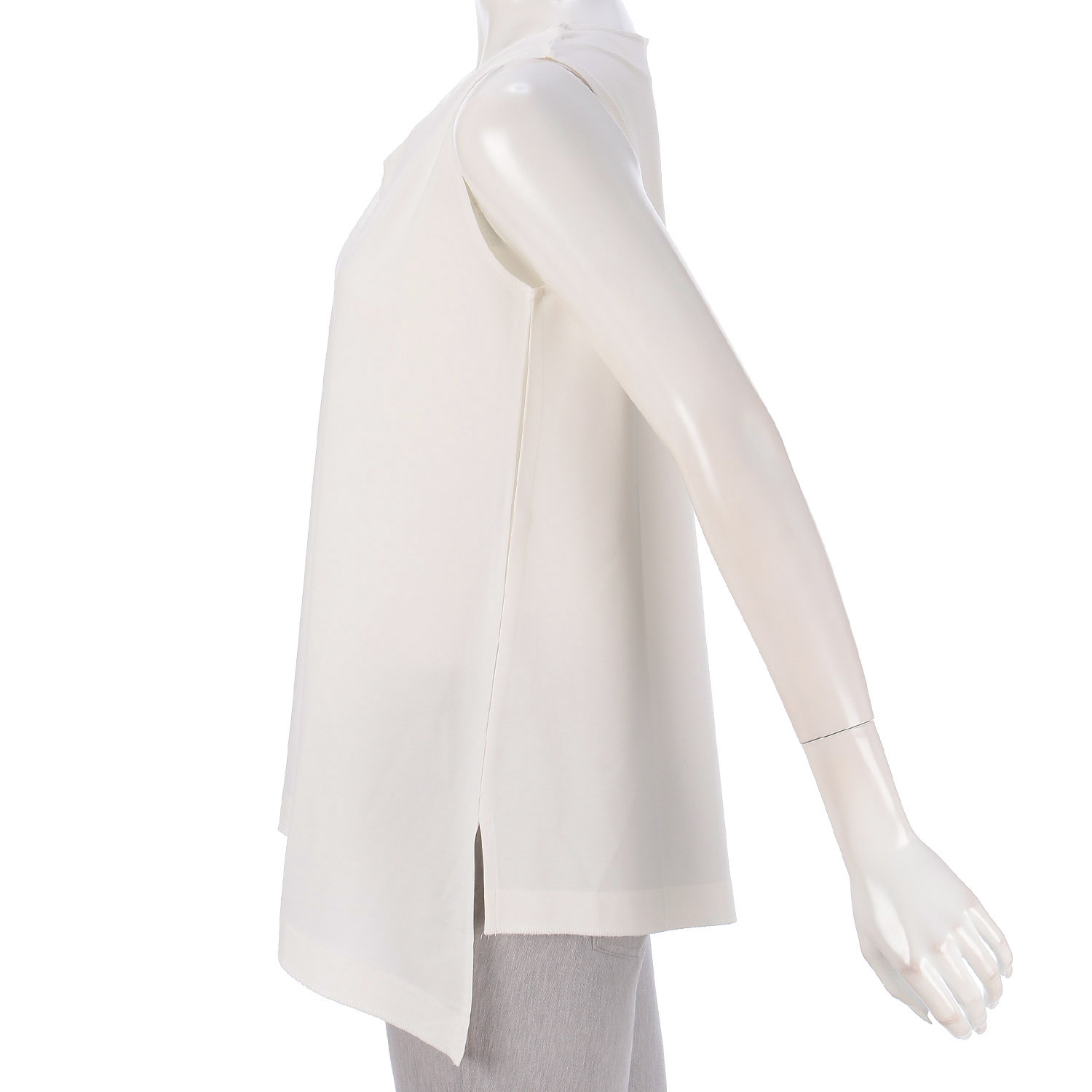 SEVEN SENSE 脇高！重ね着にも使えるアシメタンク - 画像12