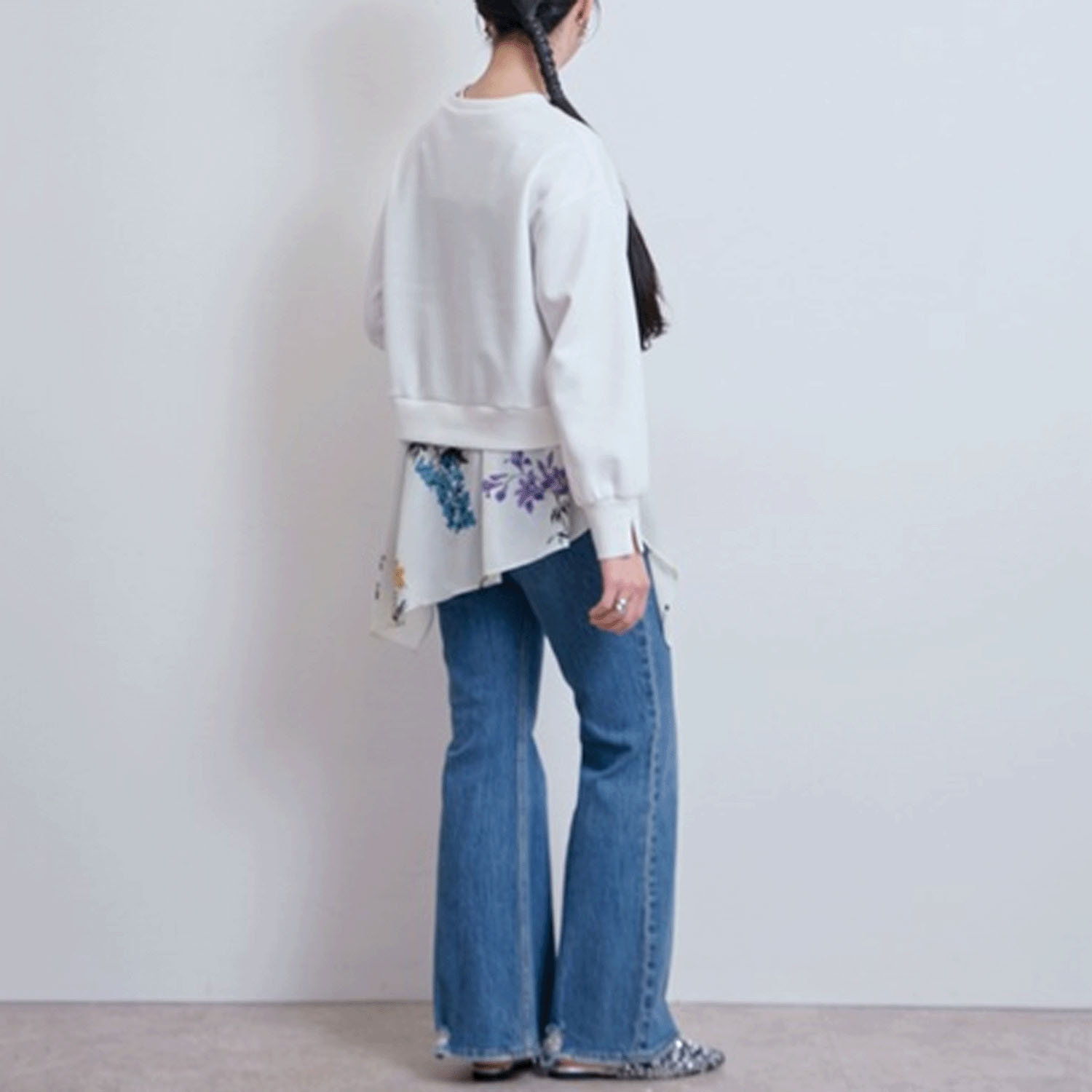 LHELBIE レイヤードドッキングトップス - 画像14