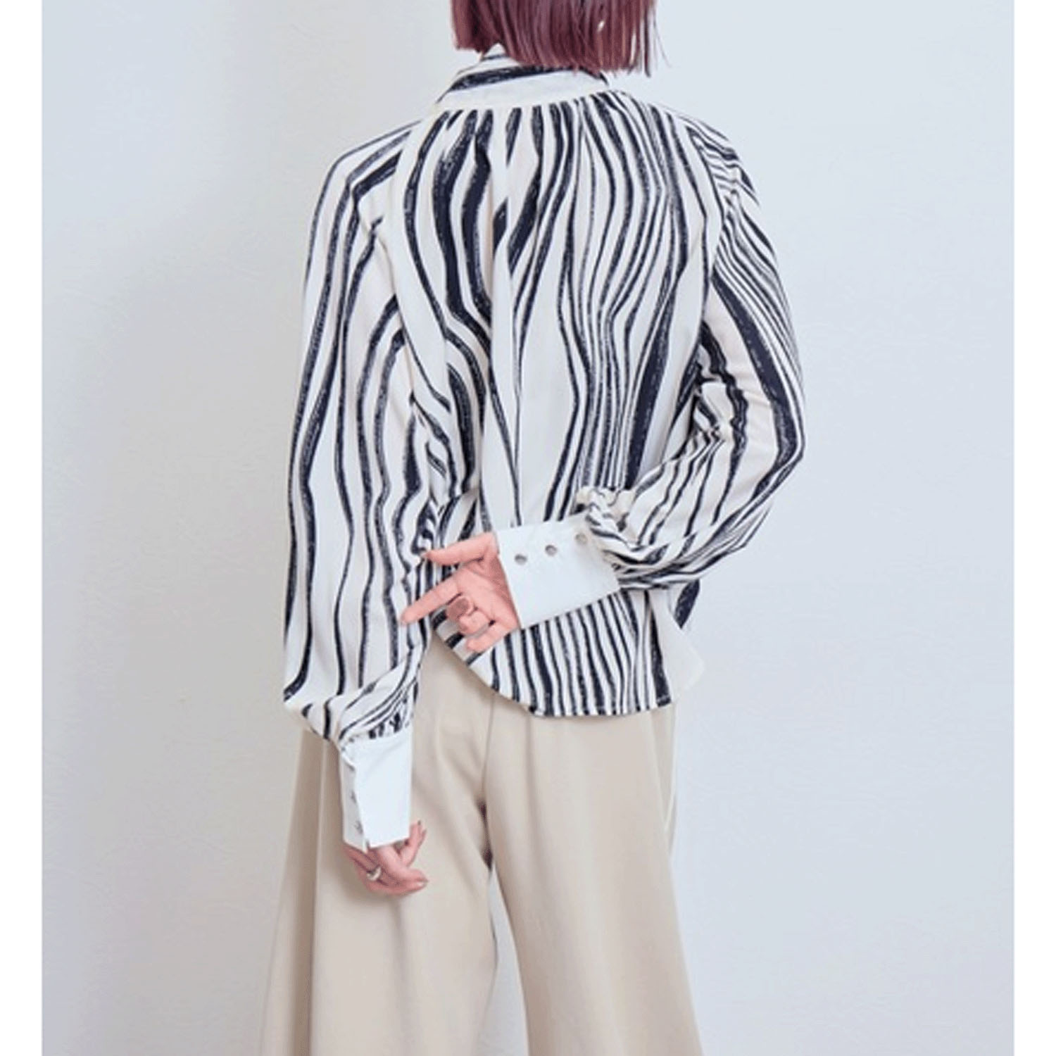 【Insta Live】LHELBIE アソートボウタイブラウス - 画像9