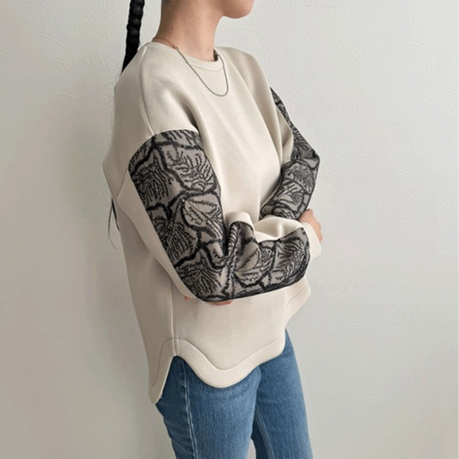 LHELBIE レーススリーブトップス - 画像13