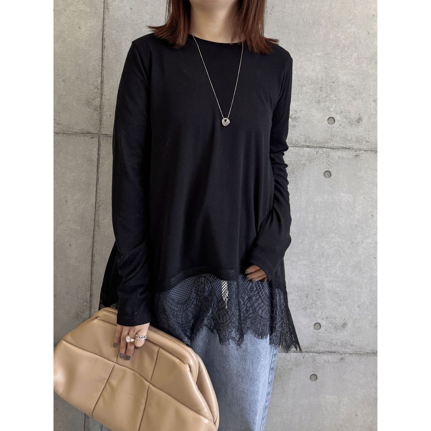 【Insta Live】ROSIEE大人可愛い裾レースTOPS - 画像37