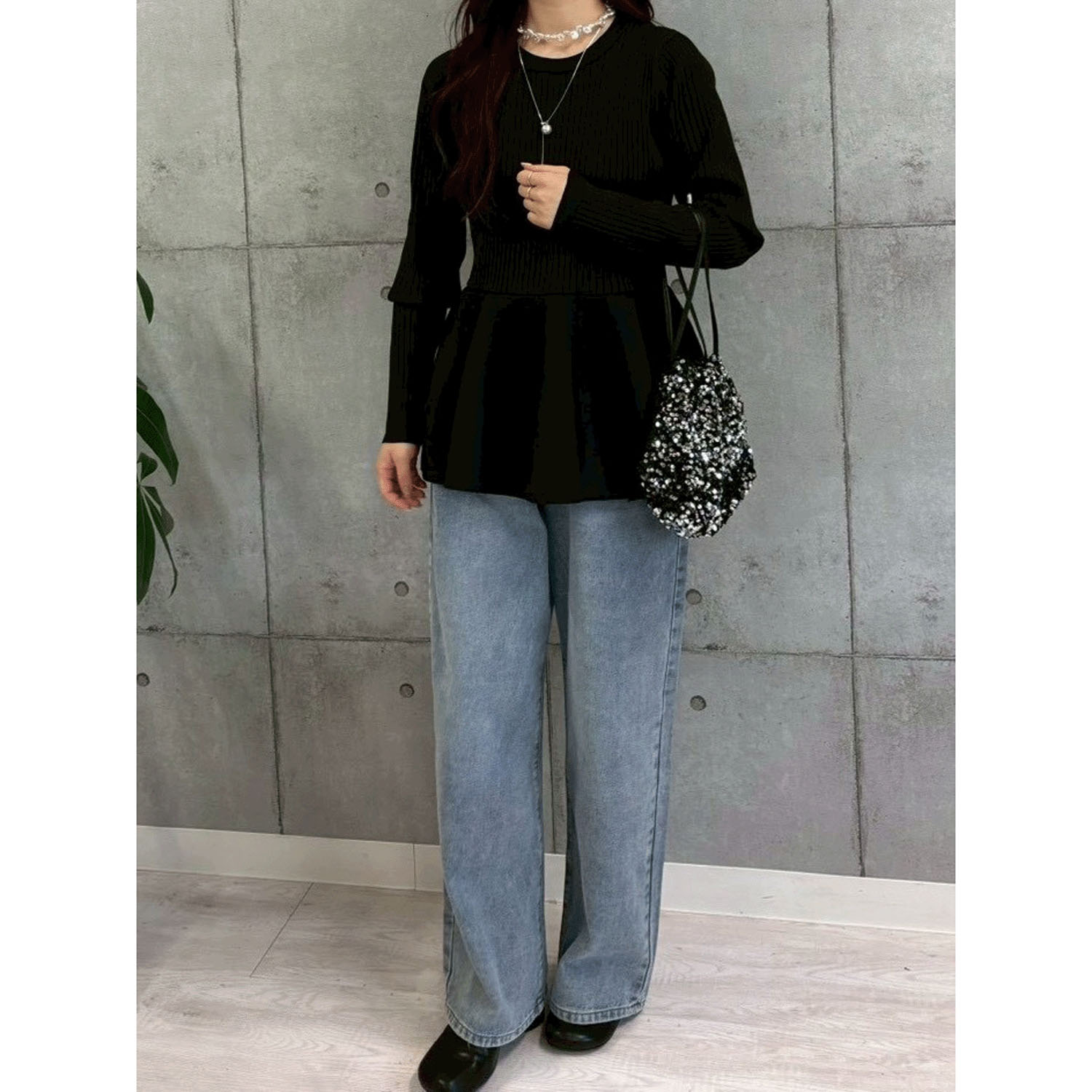 ROSIEE 裾ペプラムKnit - 画像21