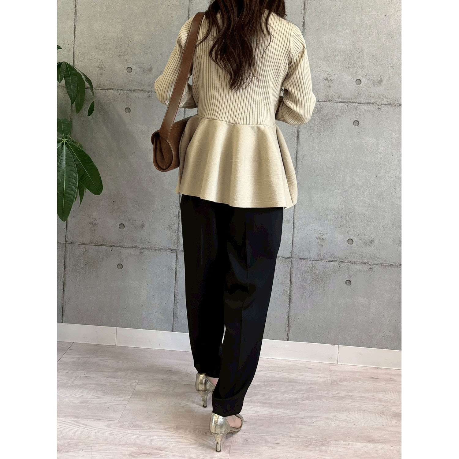 ROSIEE 裾ペプラムKnit - 画像28