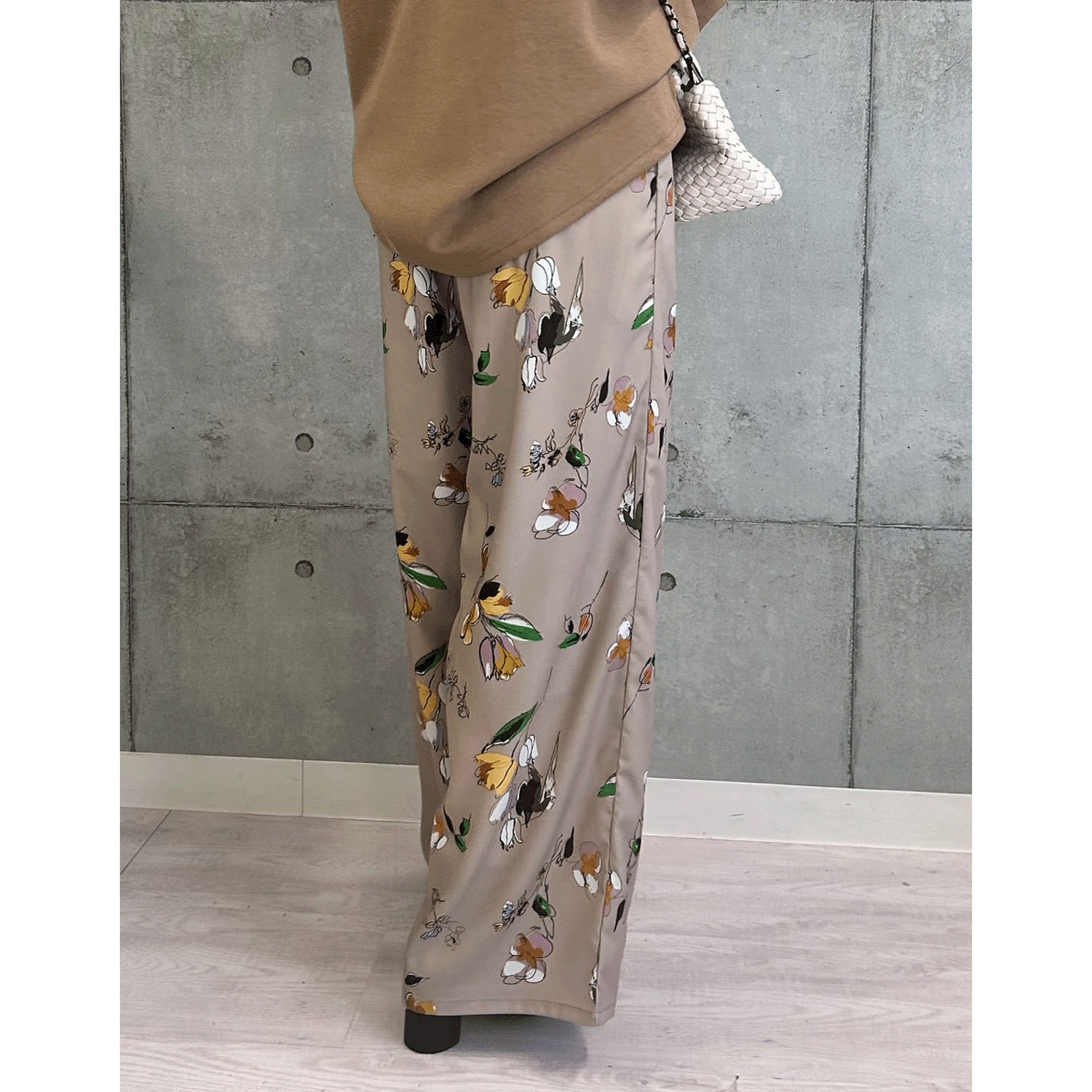 ROSIEE ニュアンス花柄イージーパンツ - 画像17